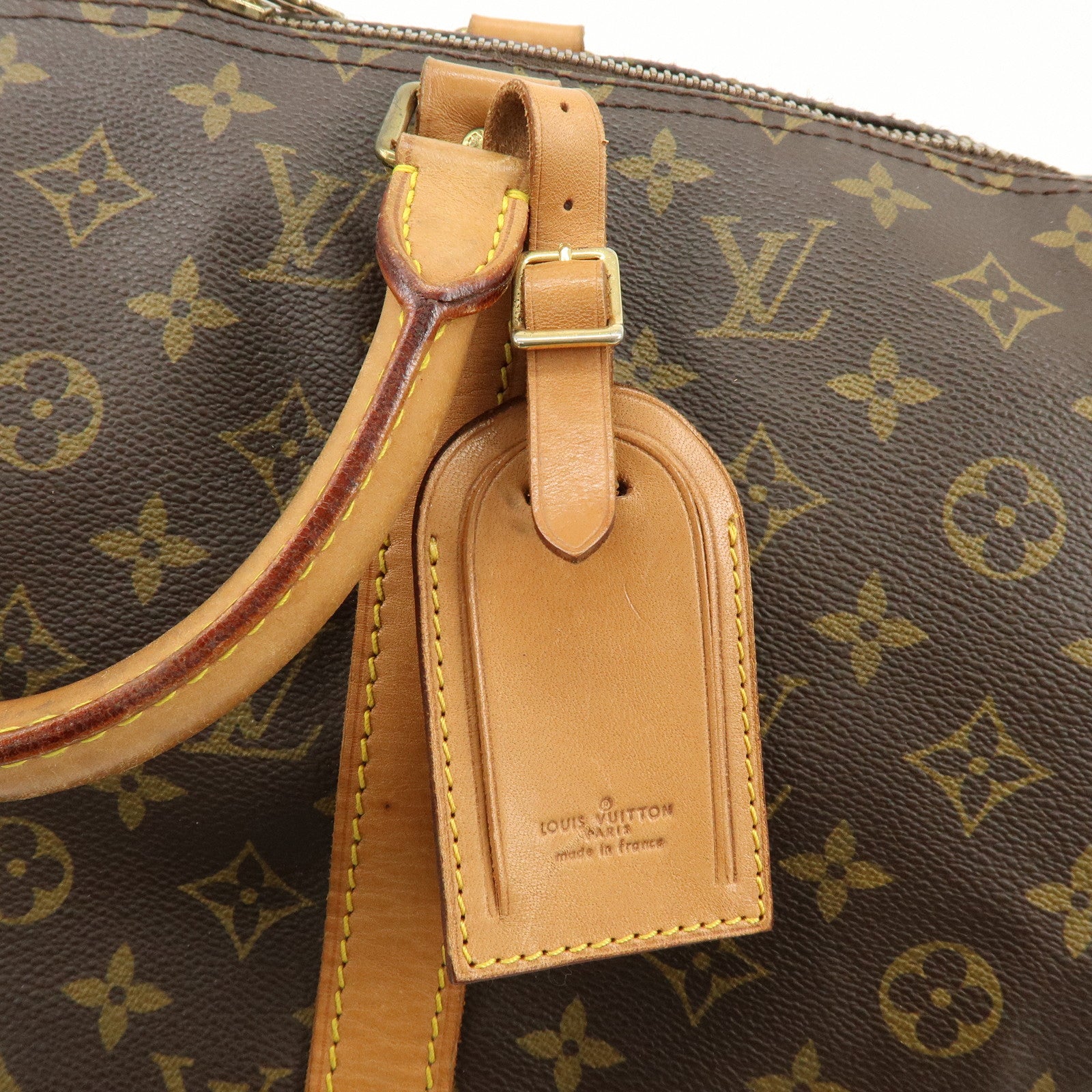 Louis Vuitton Monogram Keep All 50 Boston Bag Brown M41426
