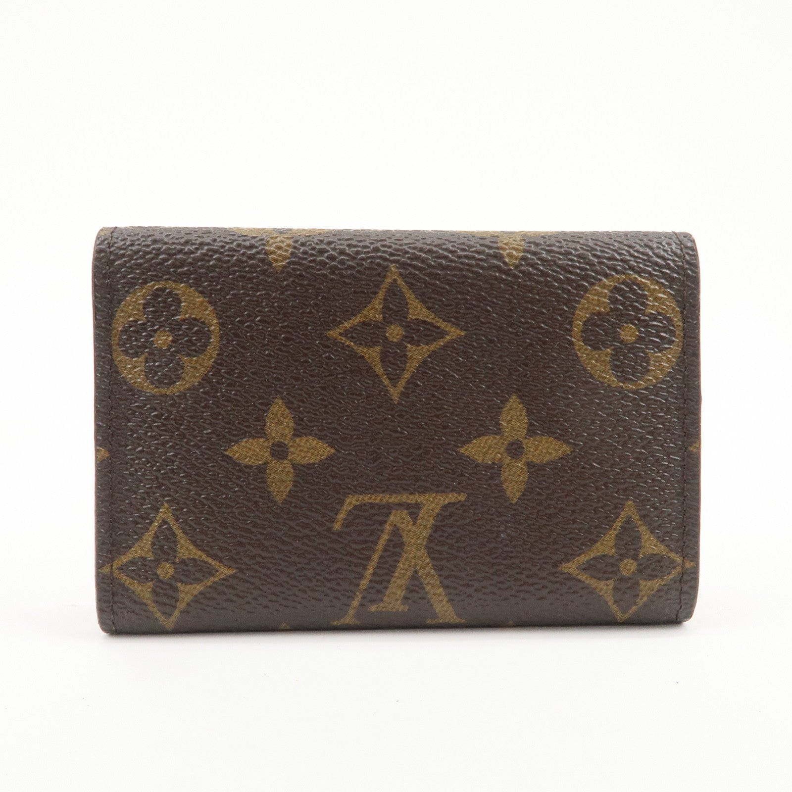 Louis Vuitton Monogram Multicles 6 Key Case Brown Fuchsia M60701