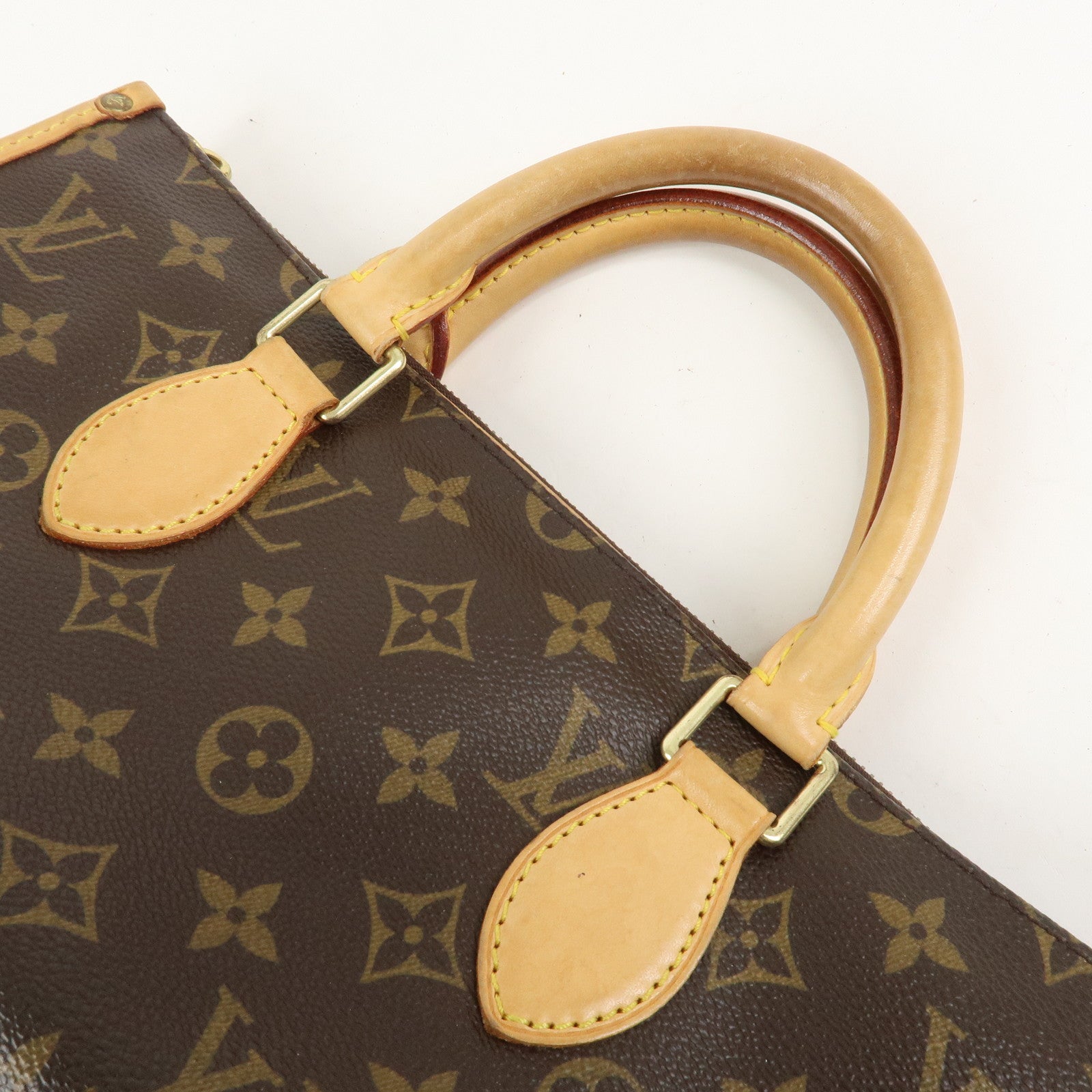 Louis Vuitton Monogram Popincourt Hand Bag Brown M40009