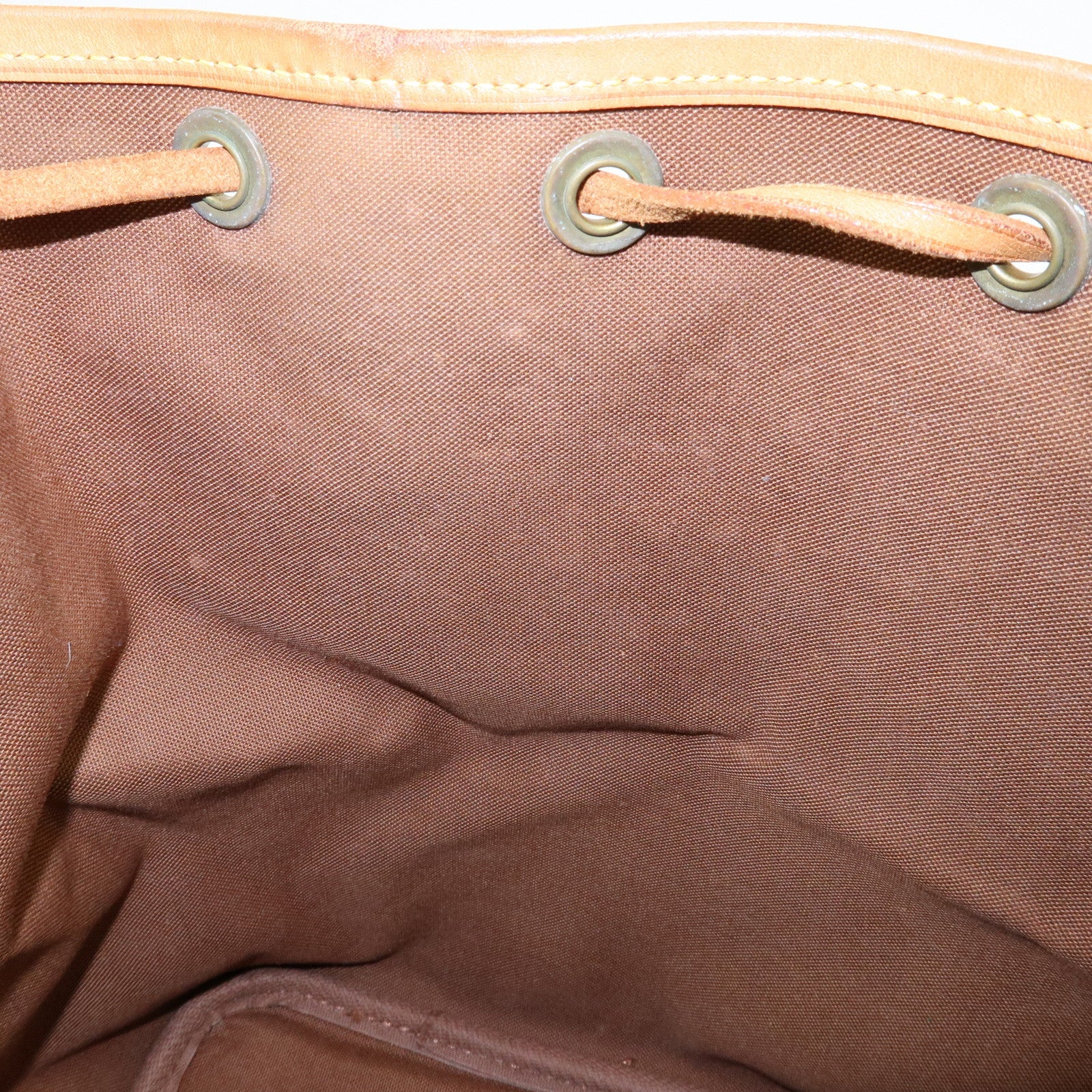 Louis Vuitton Monogram Petit Noe Shoulder Bag Brown M42226