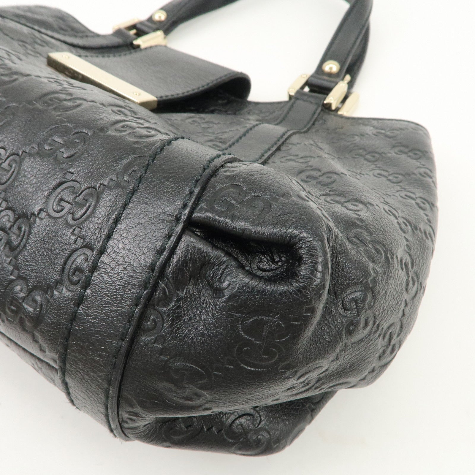 GUCCI Guccissima Leather Tote Bag Hand Bag Shoulder Bag 211937