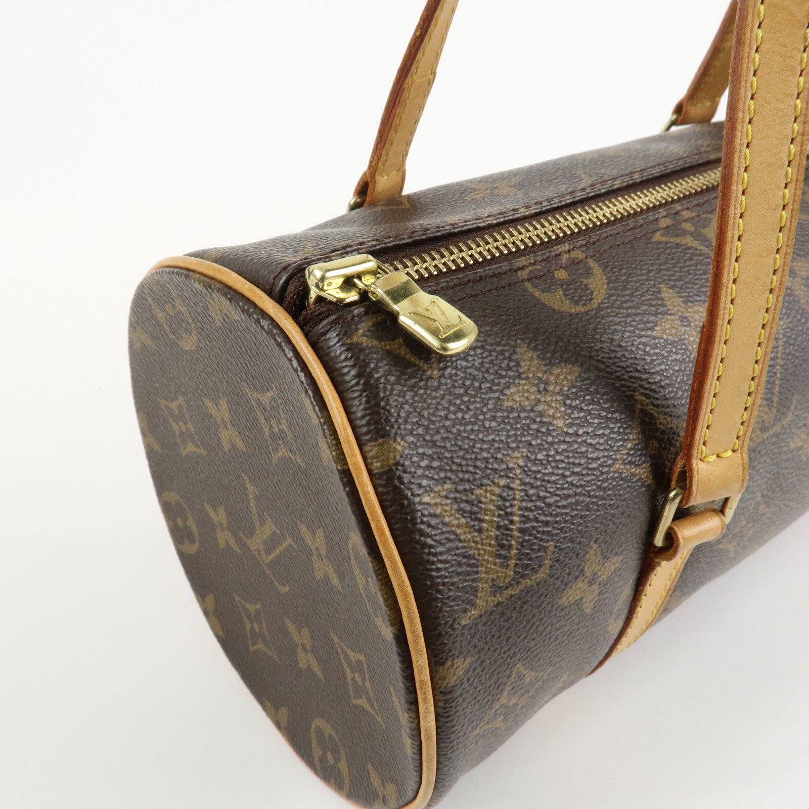 Louis Vuitton Monogram Papillon 26 Hand Bag New Style M51386 Used