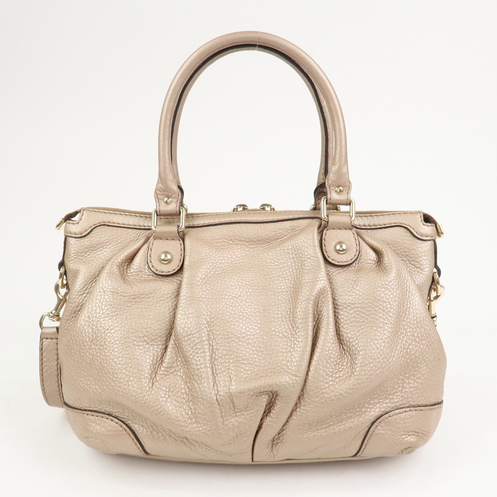 GUCCI Sukey Interlocking G Leather 2Way Bag Shoulder Bag 247902