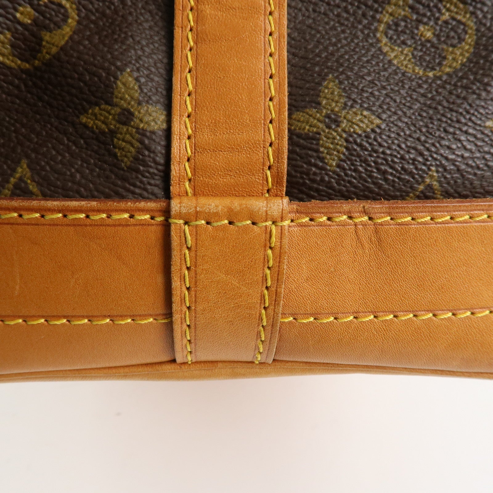 Louis Vuitton Monogram Noe Shoulder Bag Hand Bag Brown M42224 Used