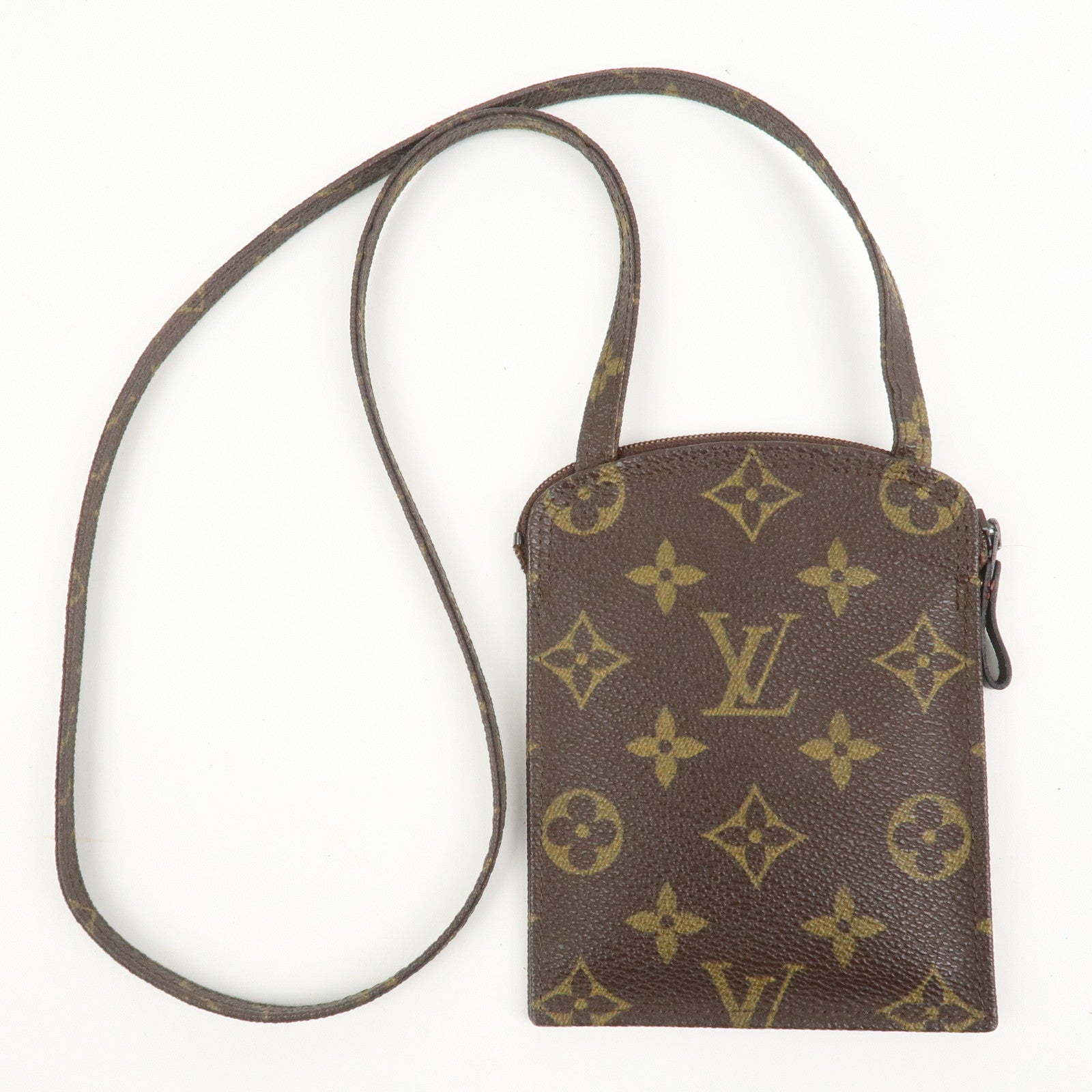 Louis Vuitton Monogram Secret Pochette Mini Bag Pouch M45484