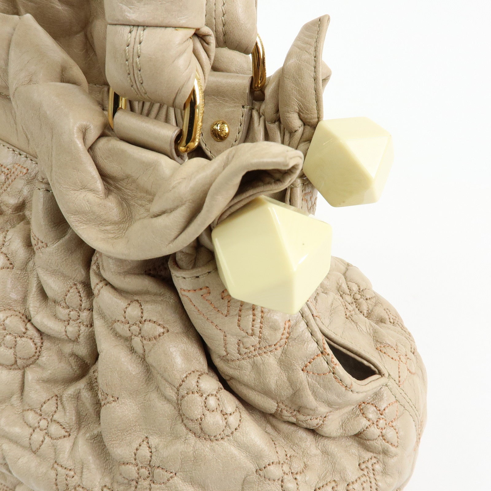 Louis Vuitton Monogram Olympe Stratus PM Shoulder Bag Ecru M95369