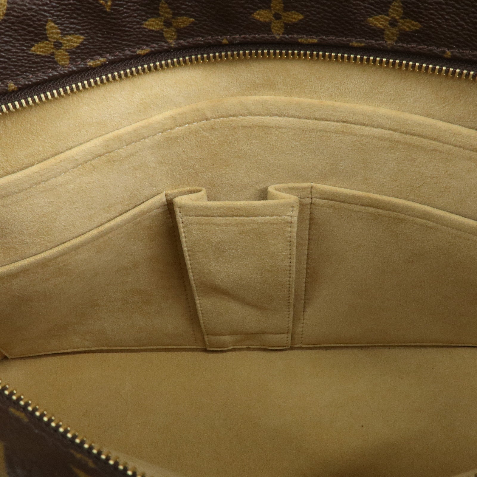 Louis Vuitton Monogram Luco Tote Bag Shoulder Bag Brown M51155