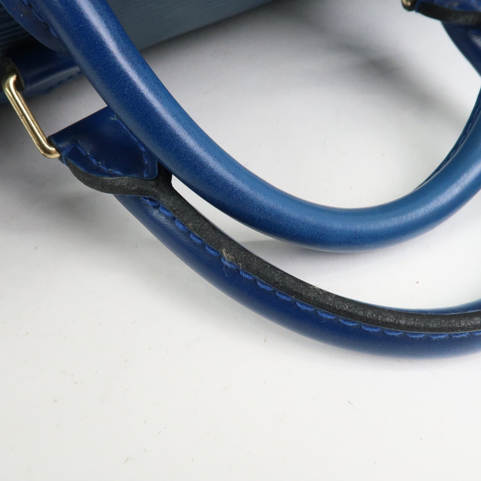 Louis Vuitton Epi Speedy 30 Hand Bag Boston Bag Toledo Blue M43005