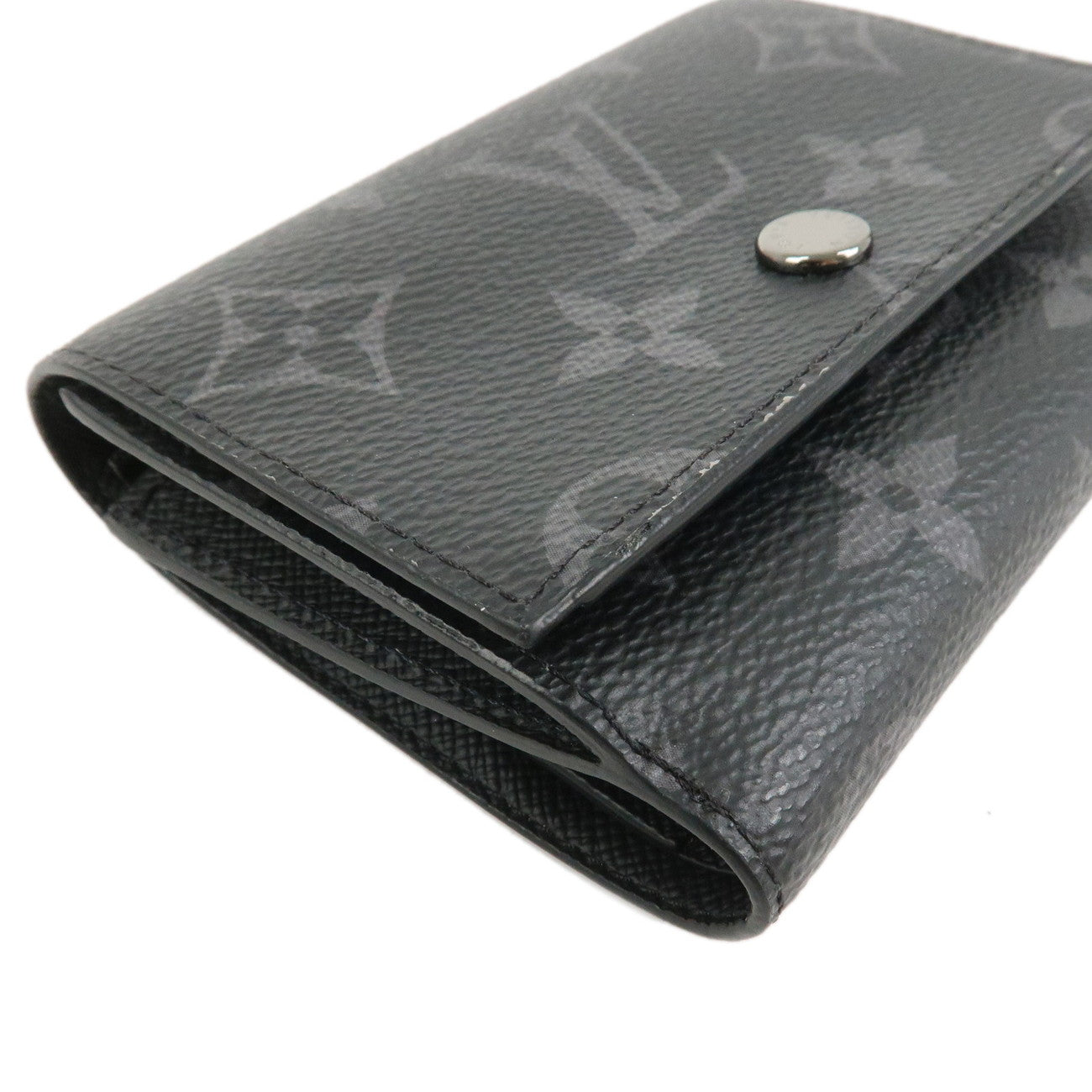 Louis Vuitton Monogram Eclipse Victor Compact Wallet M12598