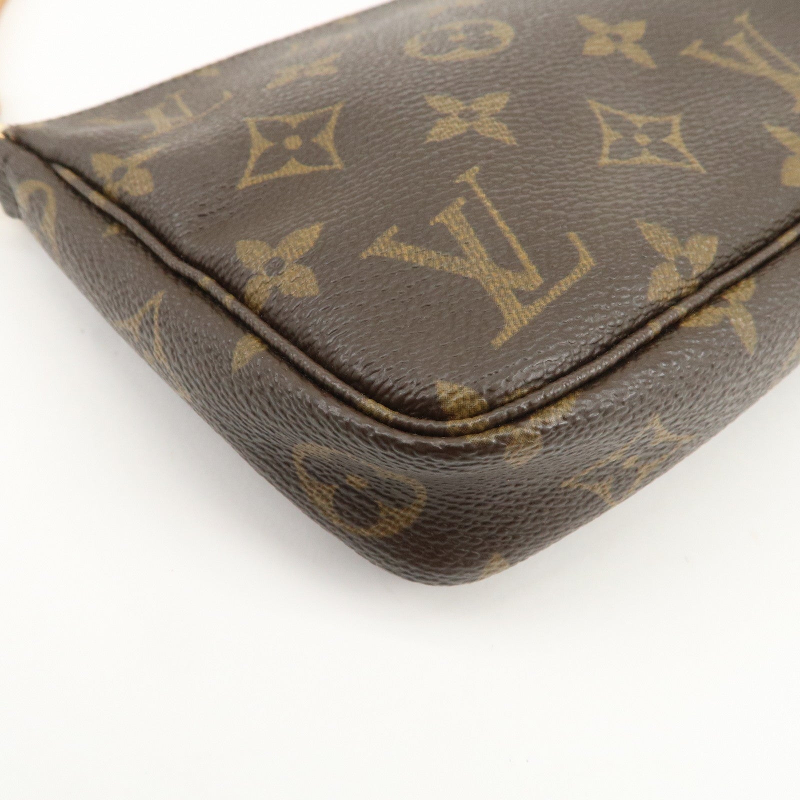 Louis Vuitton Monogram Pochette Accessoires Pouch Hand Bag M51980