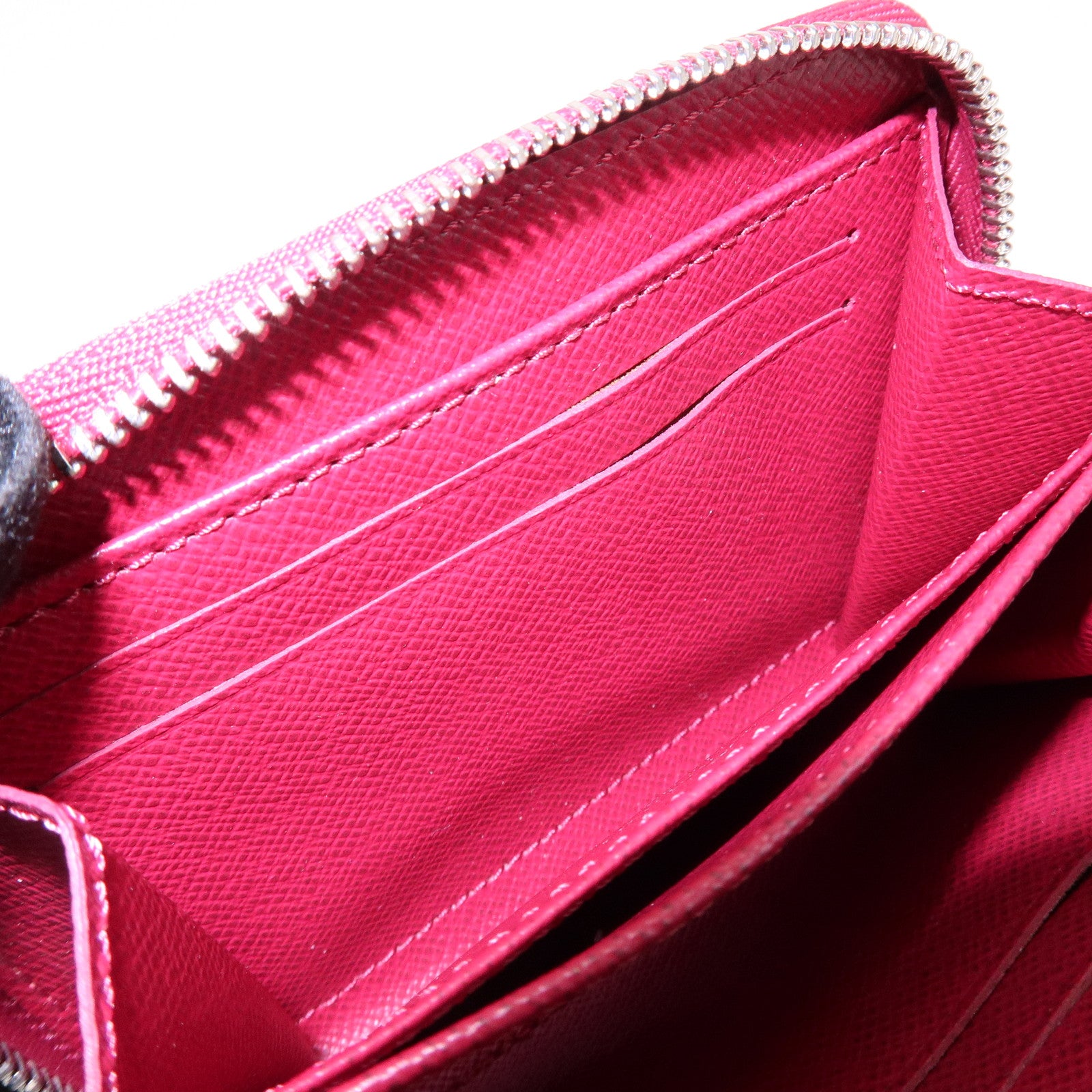 Louis Vuitton Epi Leather Zippy Coin Purse Coin Case Fuchsia M60383