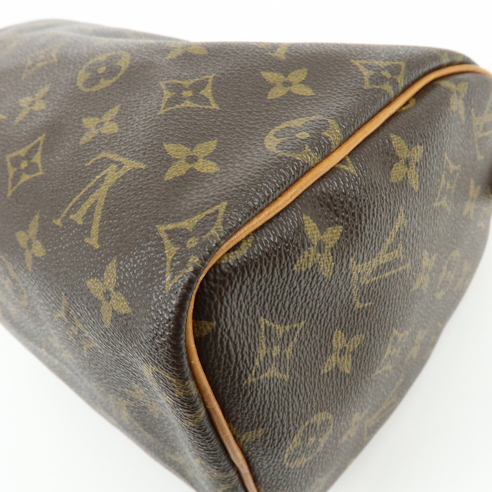 Louis Vuitton Monogram Speedy 25 Boston Bag Hand Bag Brown M41528