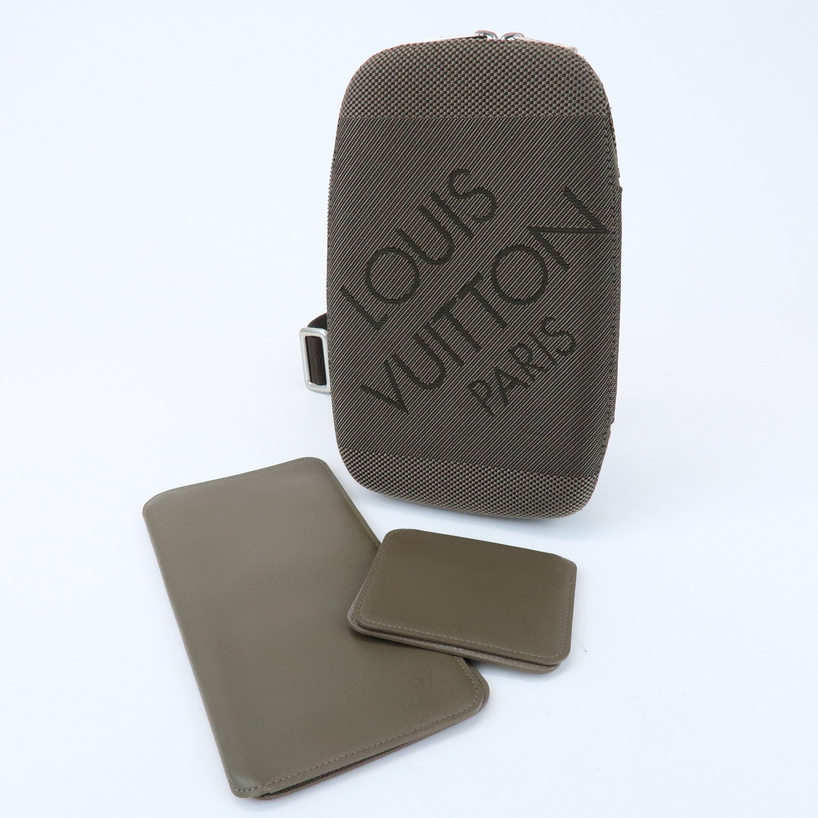 Louis Vuitton Damier Geant Marge Canvas Body Bag Terre M93500