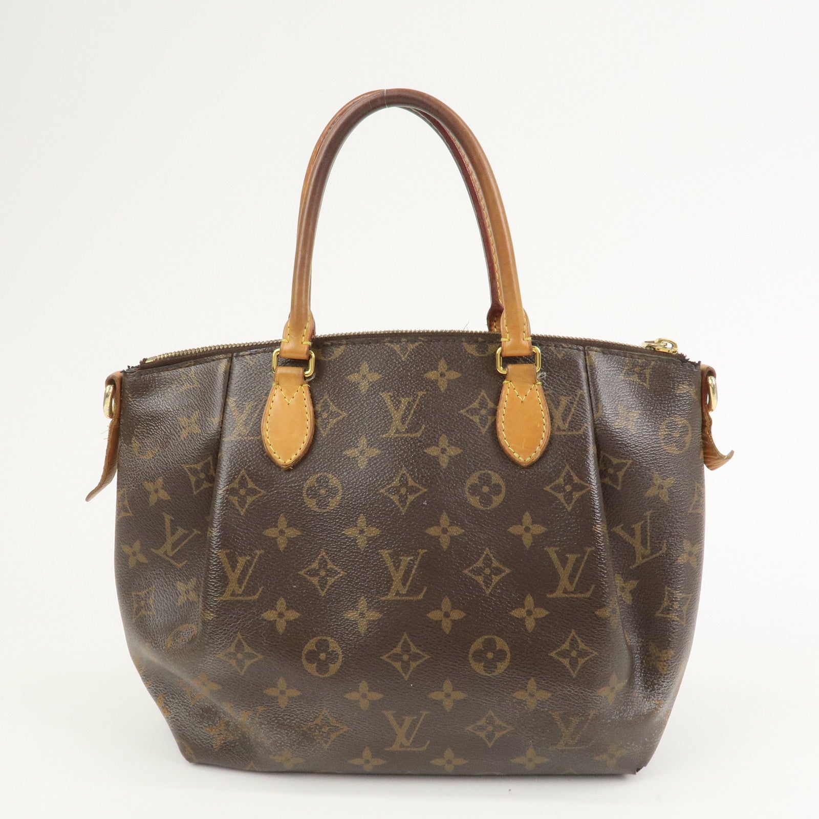 Louis Vuitton Monogram Turenne PM 2Way Bag Hand Bag Brown M48813