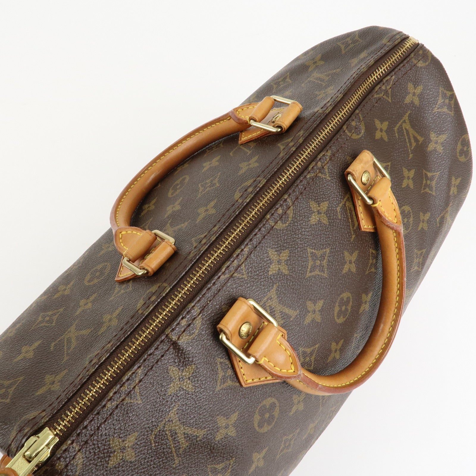 Louis Vuitton Monogram Speedy 35 Hand Bag Boston Bag M41524 Used