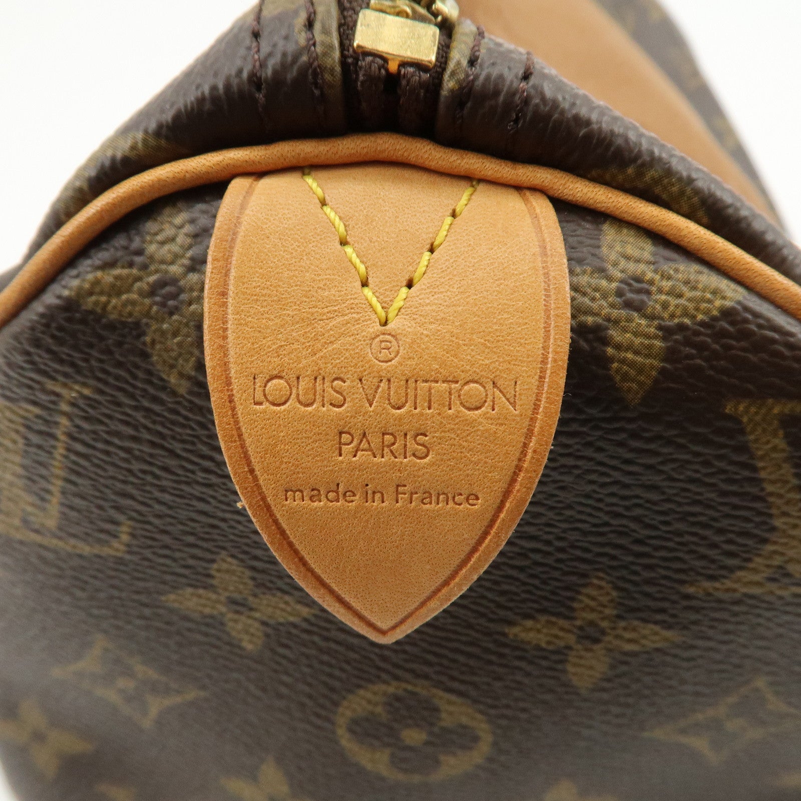 Louis Vuitton Monogram Speedy 30 Boston Bag Hand Bag Brown M41526