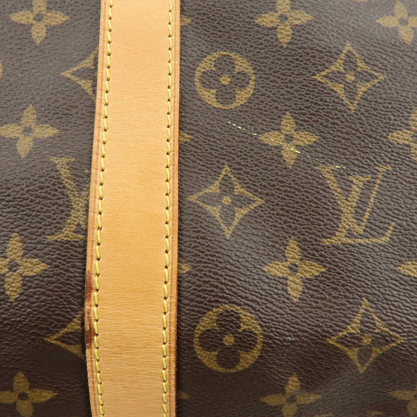 Louis Vuitton Monogram Keep All Bandouliere 55 Boston Bag M41414
