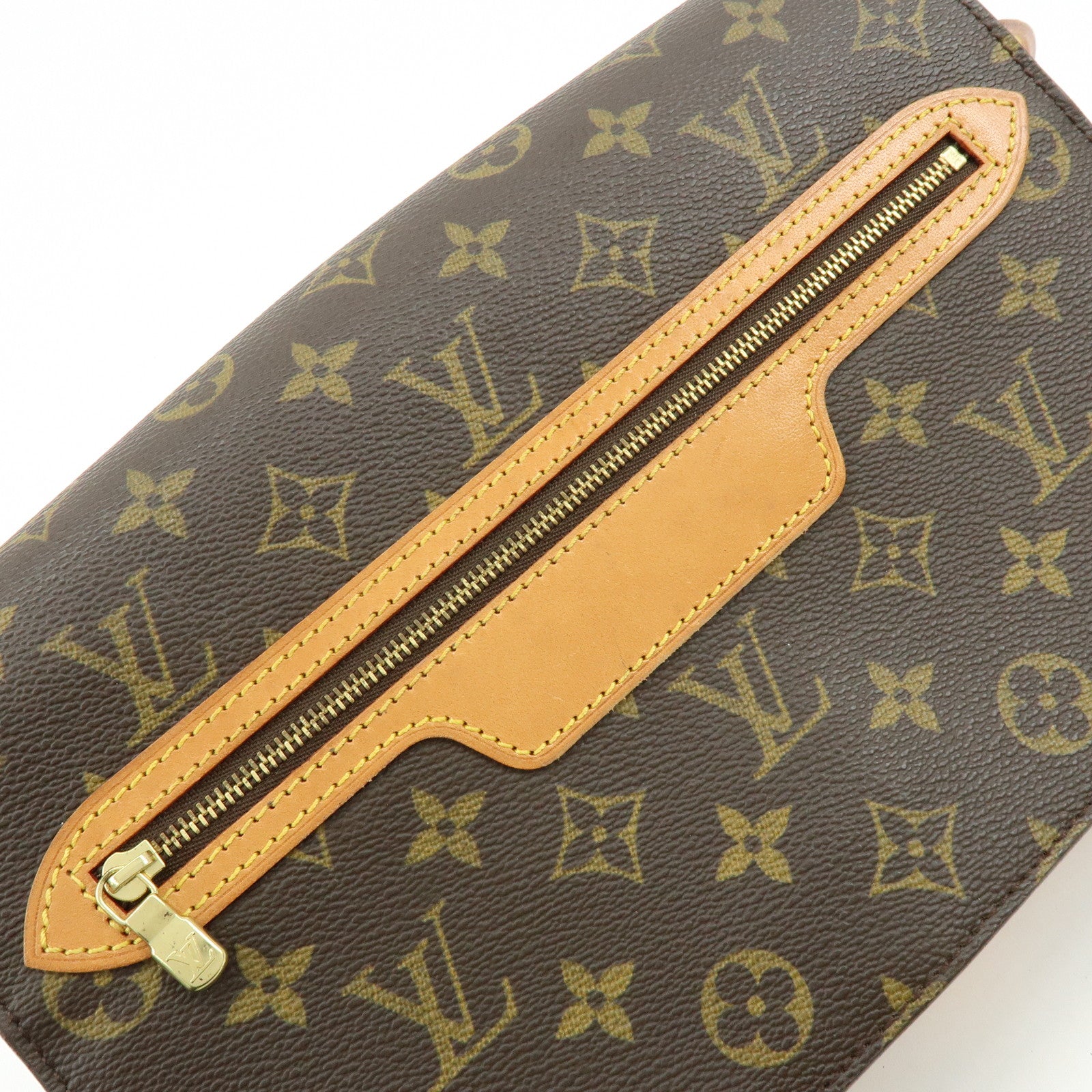 Louis Vuitton Monogram Saint Germain 28 Shoulder Bag Brown M51207