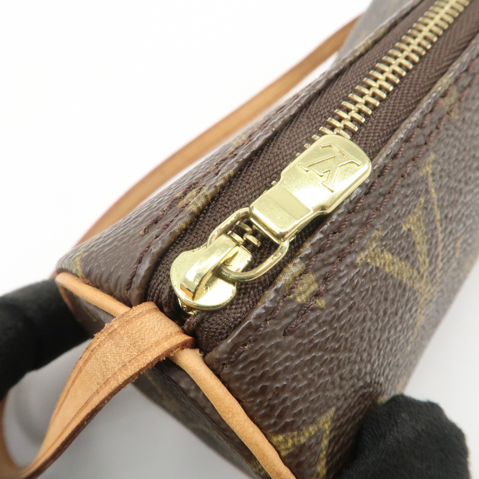 Louis Vuitton Monogram Mini Pouch for Papillon Bag Brown