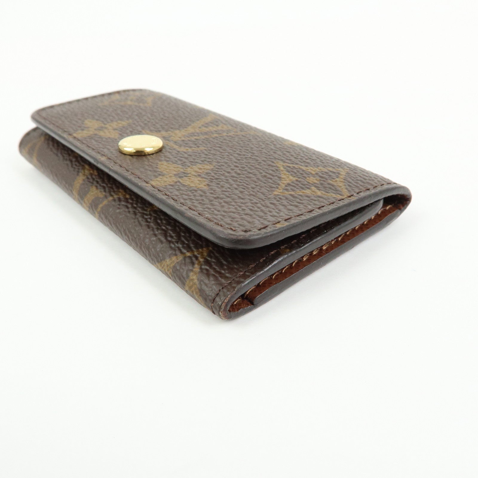 Louis Vuitton Monogram Multicles 4 Key Case Key Holder Brown M69517