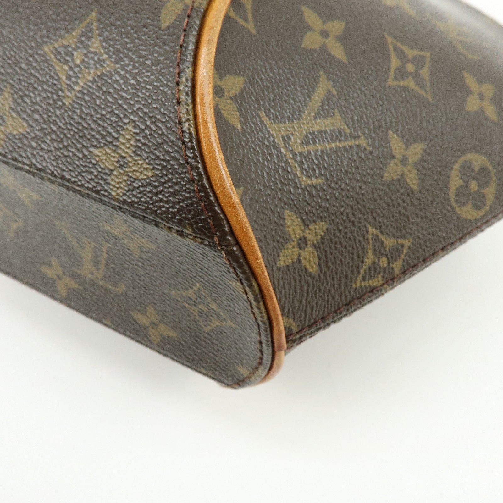 Louis Vuitton Monogram Ellipse PM Hand Bag Brown M51127