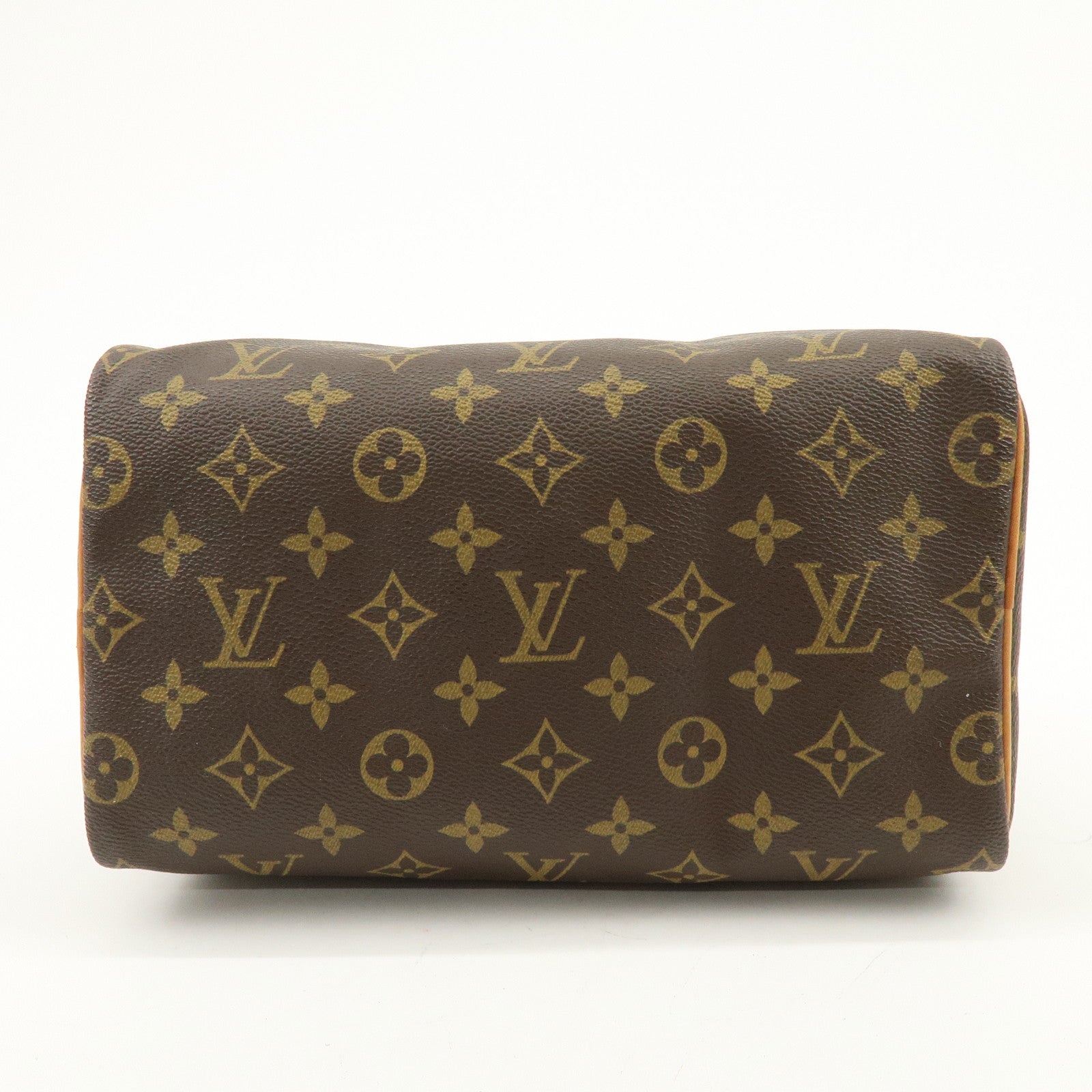 Louis Vuitton Monogram Speedy 25 Boston Bag Hand Bag Brown M41528