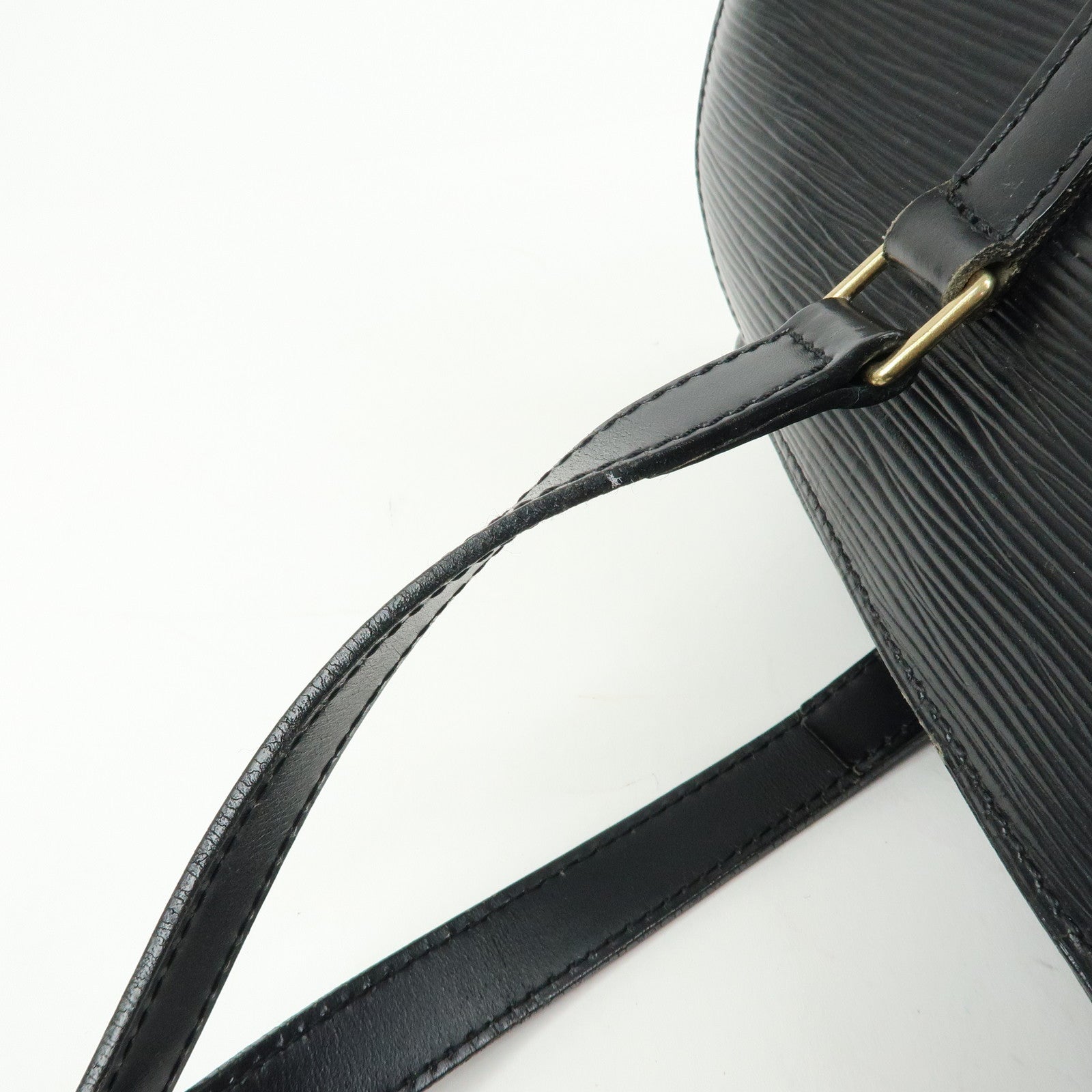 Louis Vuitton Epi Soufflot Shoulder Bag Hand Bag Noir M52222