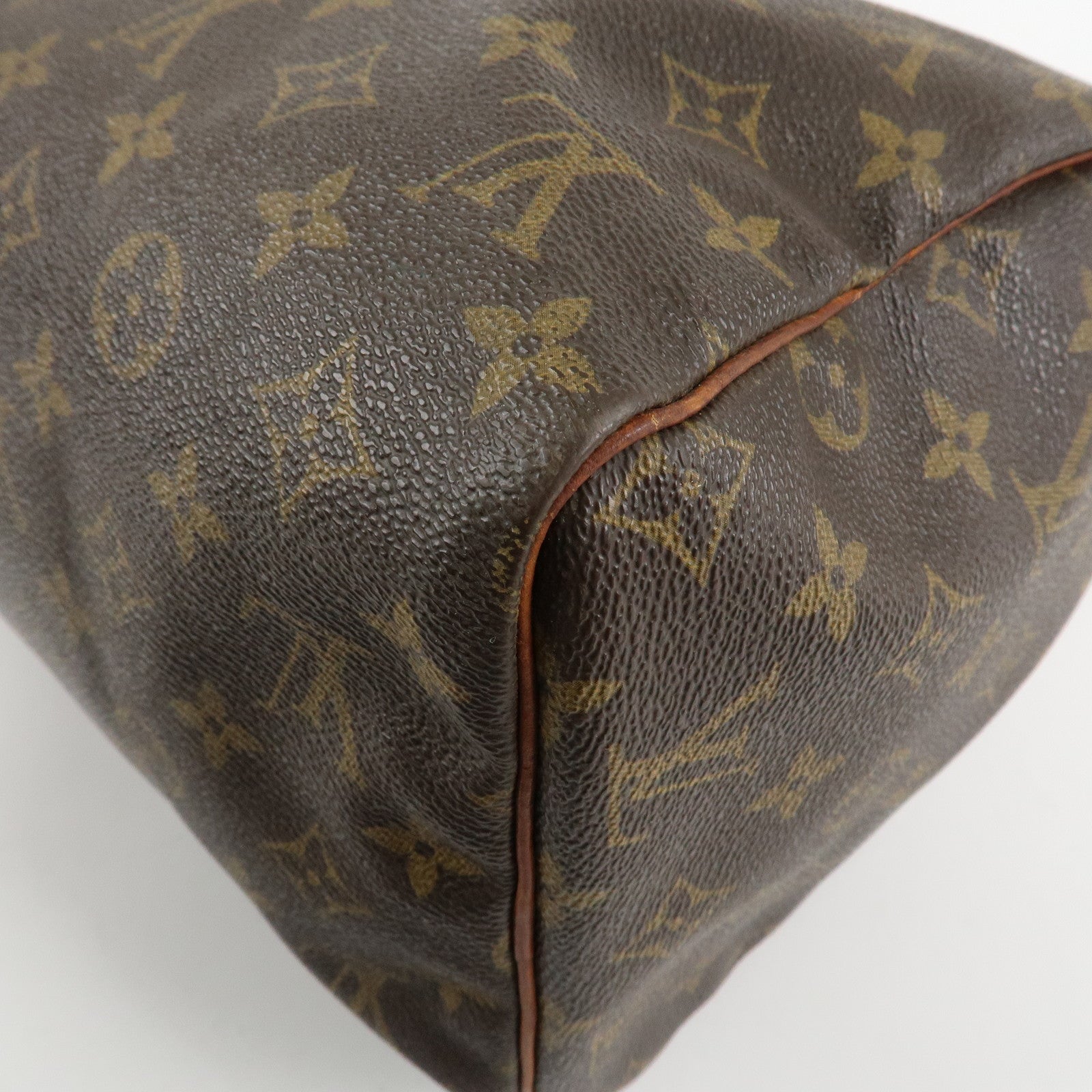 Louis Vuitton Monogram Speedy 30 Boston Bag Hand Bag M41526 Used