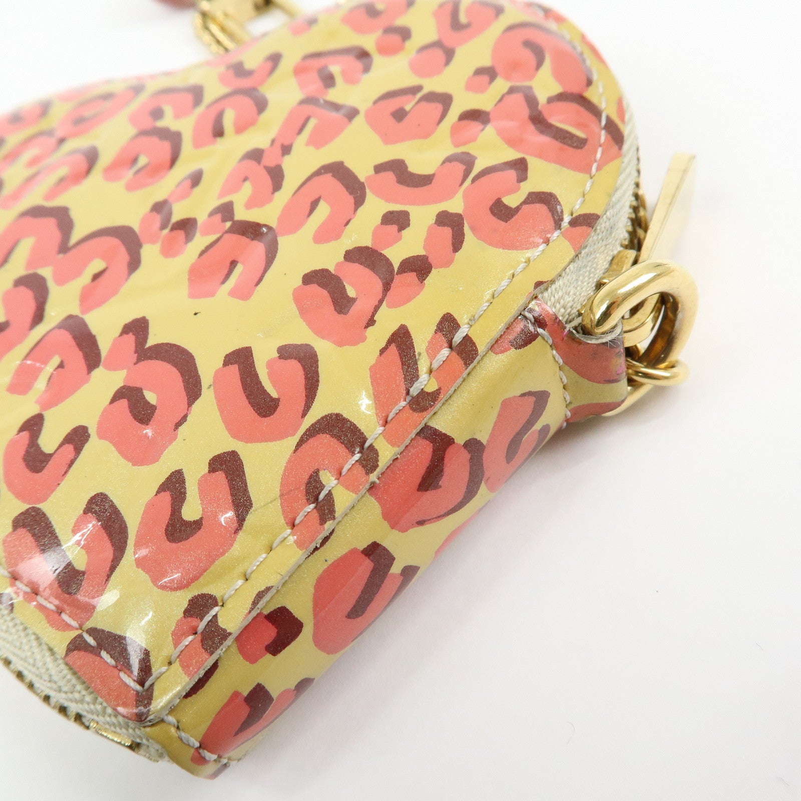 Louis Vuitton Monogram Vernis Porte Monnaie Coeur Coin Case M91473