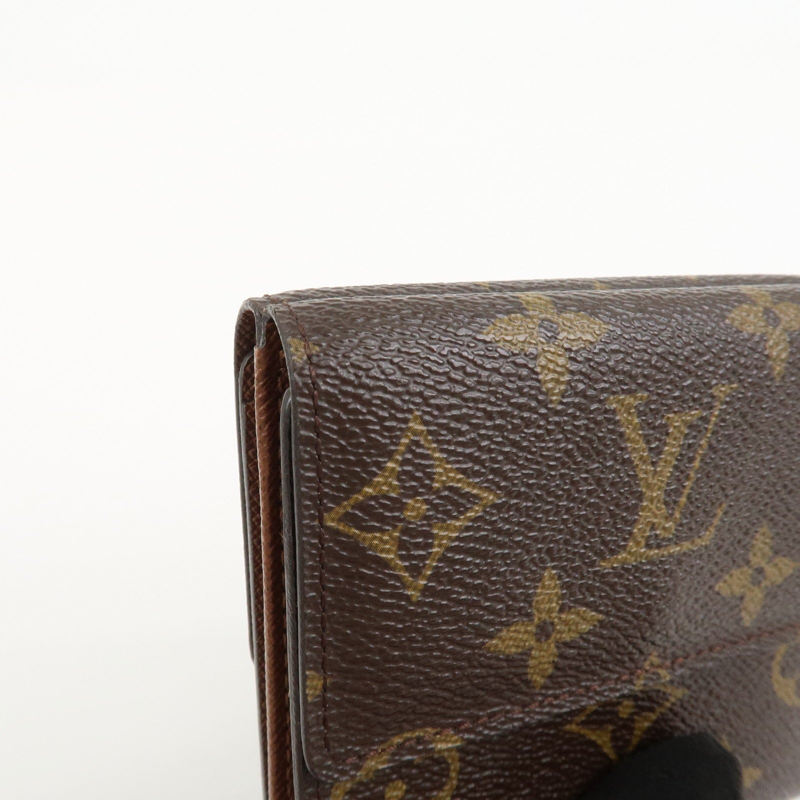 Louis Vuitton Monogram Portefeuille Elise Canvas Wallet M61654