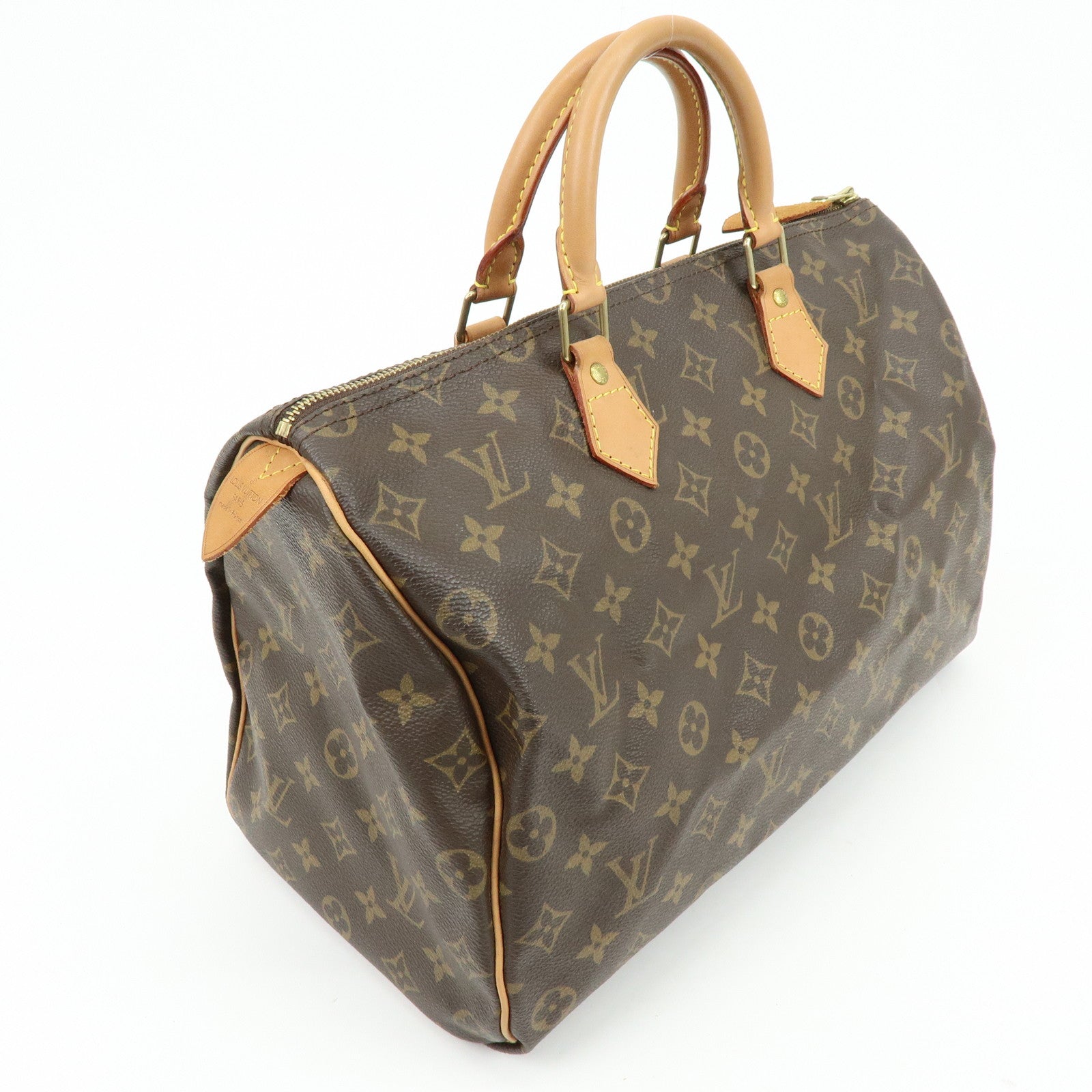 Louis Vuitton Monogram Speedy 35 Boston Bag Hand Bag M41524