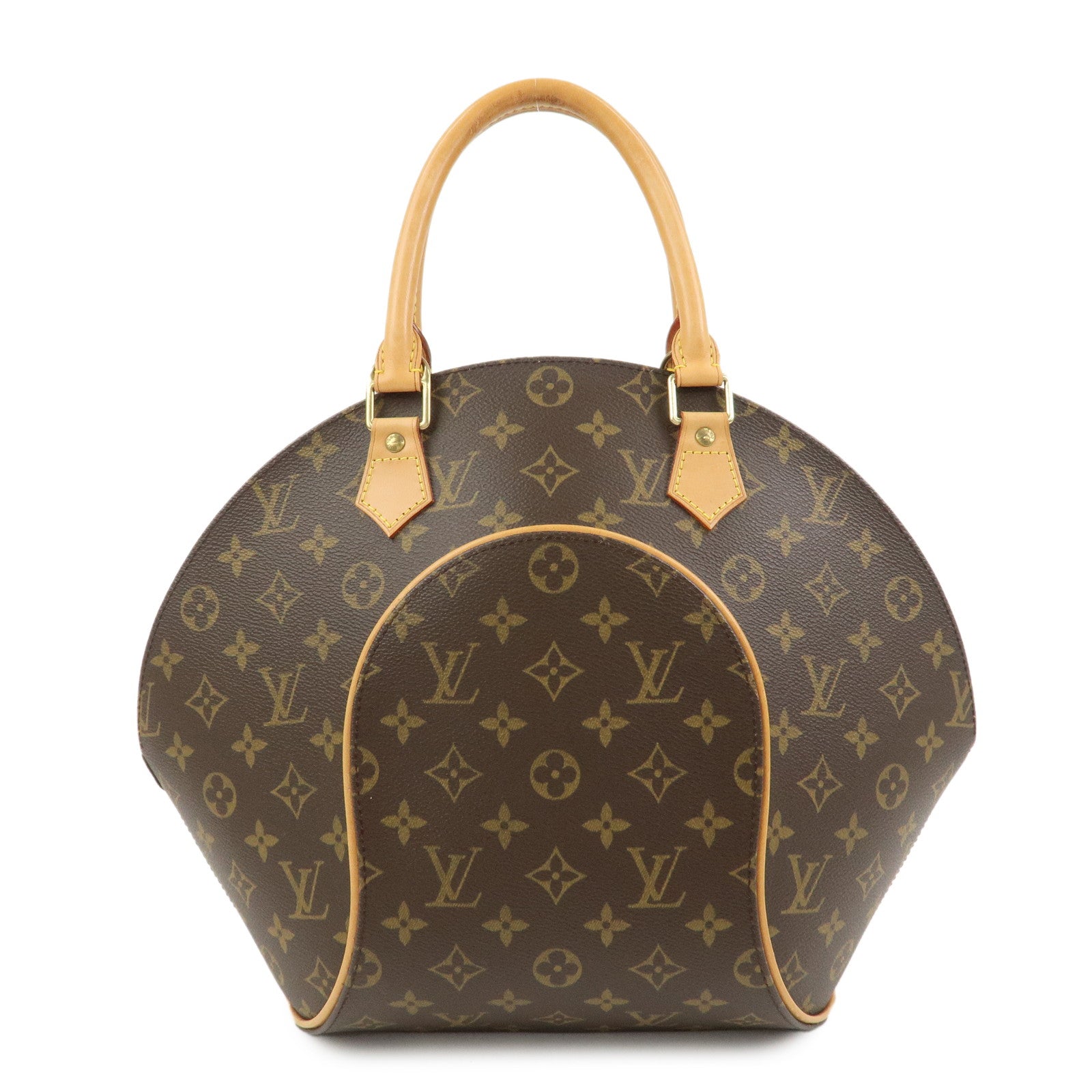 Louis Vuitton Monogram Ellipse MM Hand Bag Brown M51126