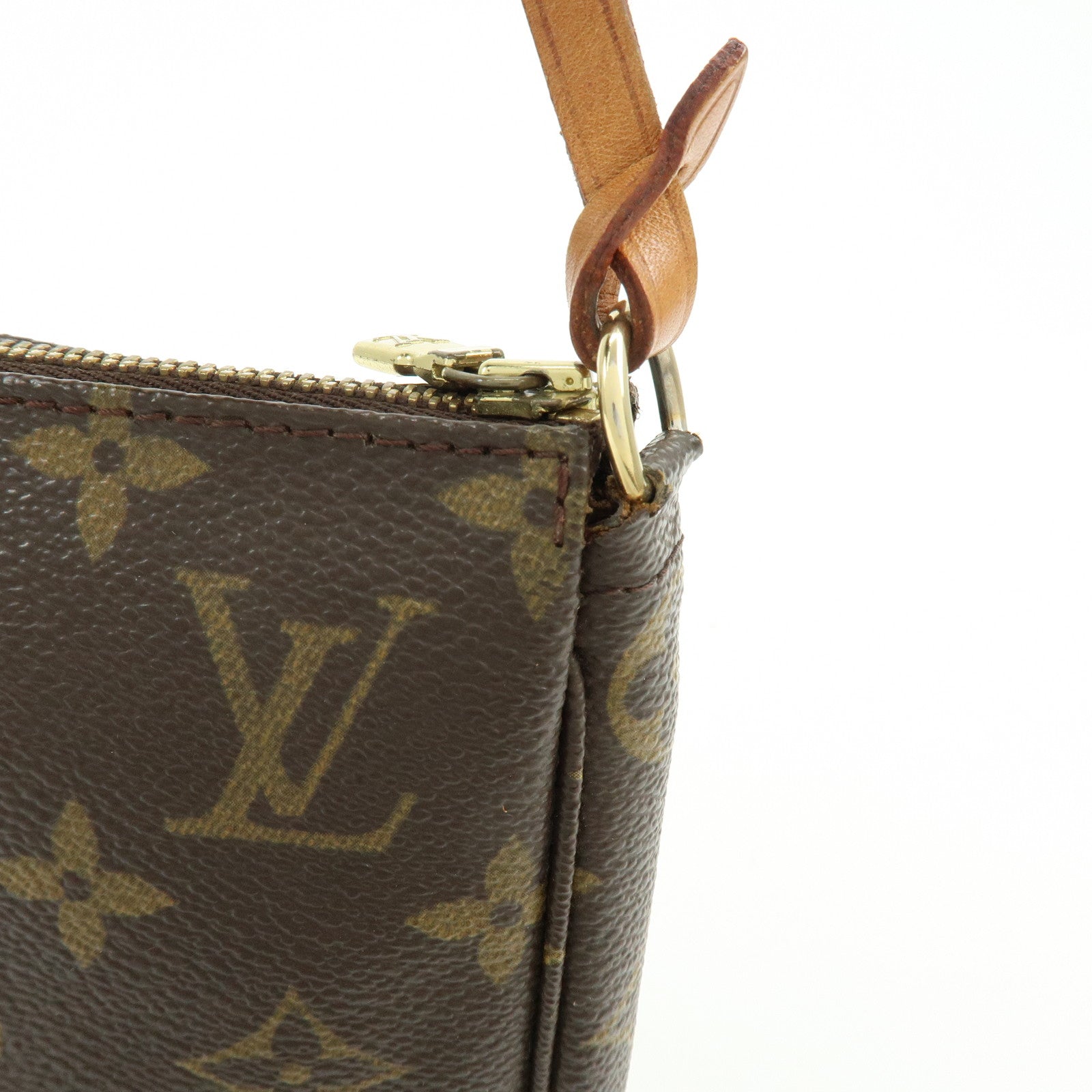 Louis Vuitton Monogram Pochette Accessoires Pouch Hand Bag M51980