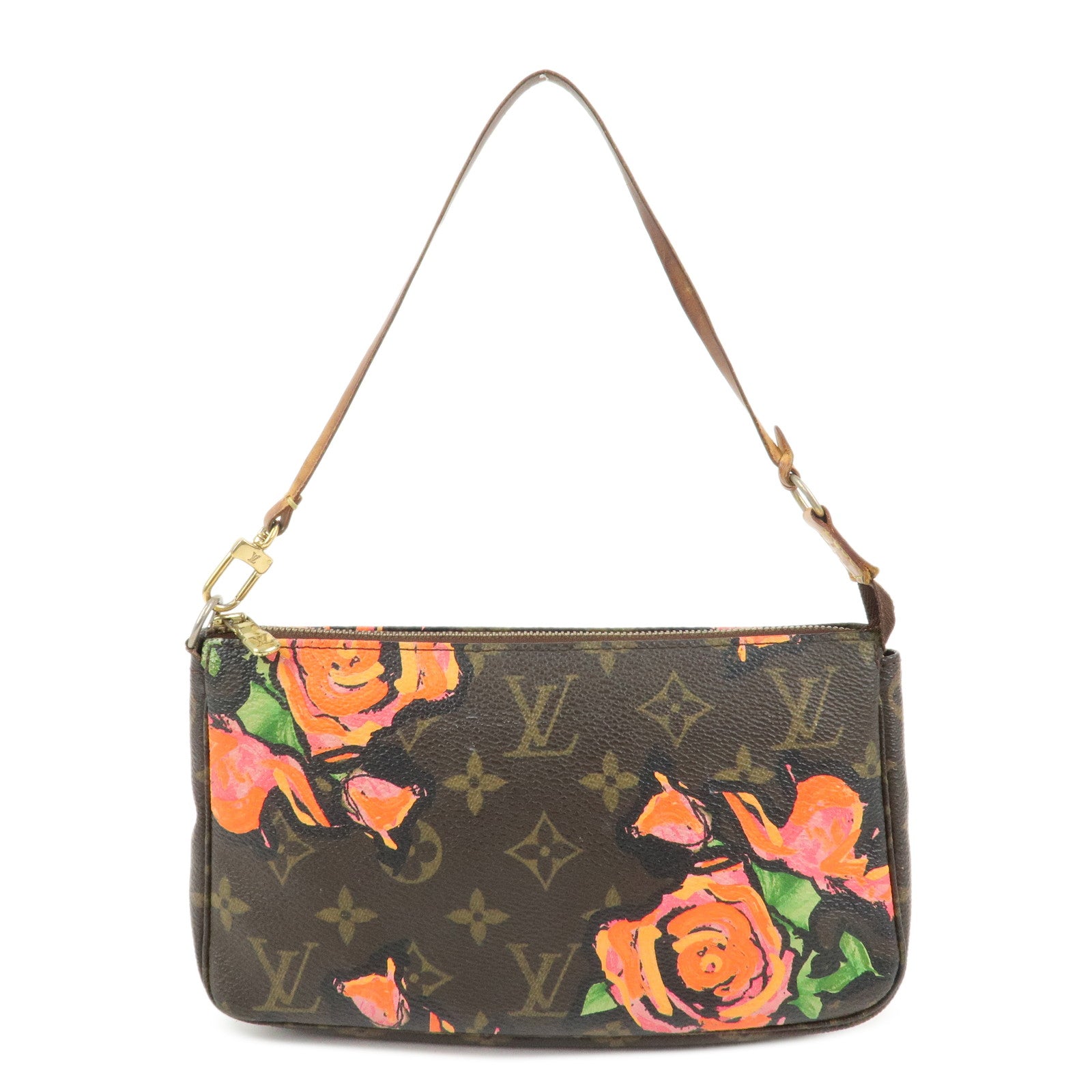 Louis Vuitton Monogram Rose Pochette Accessoires Pouch M48615