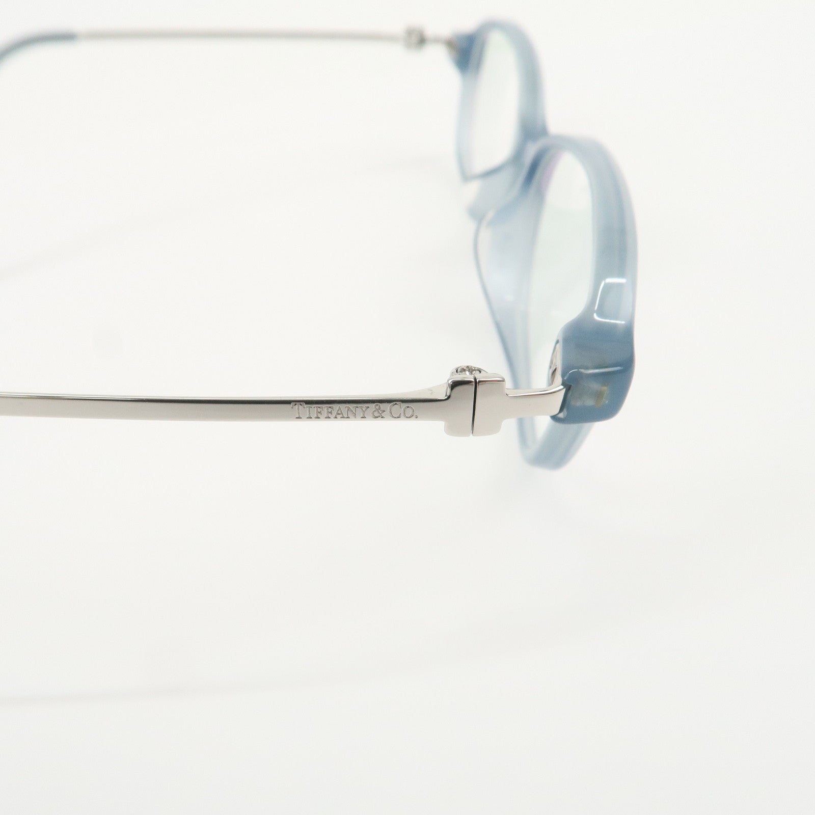 Tiffany & Co Metal Plastic Glasses Blue TF 2170-D 8220 52□14 140
