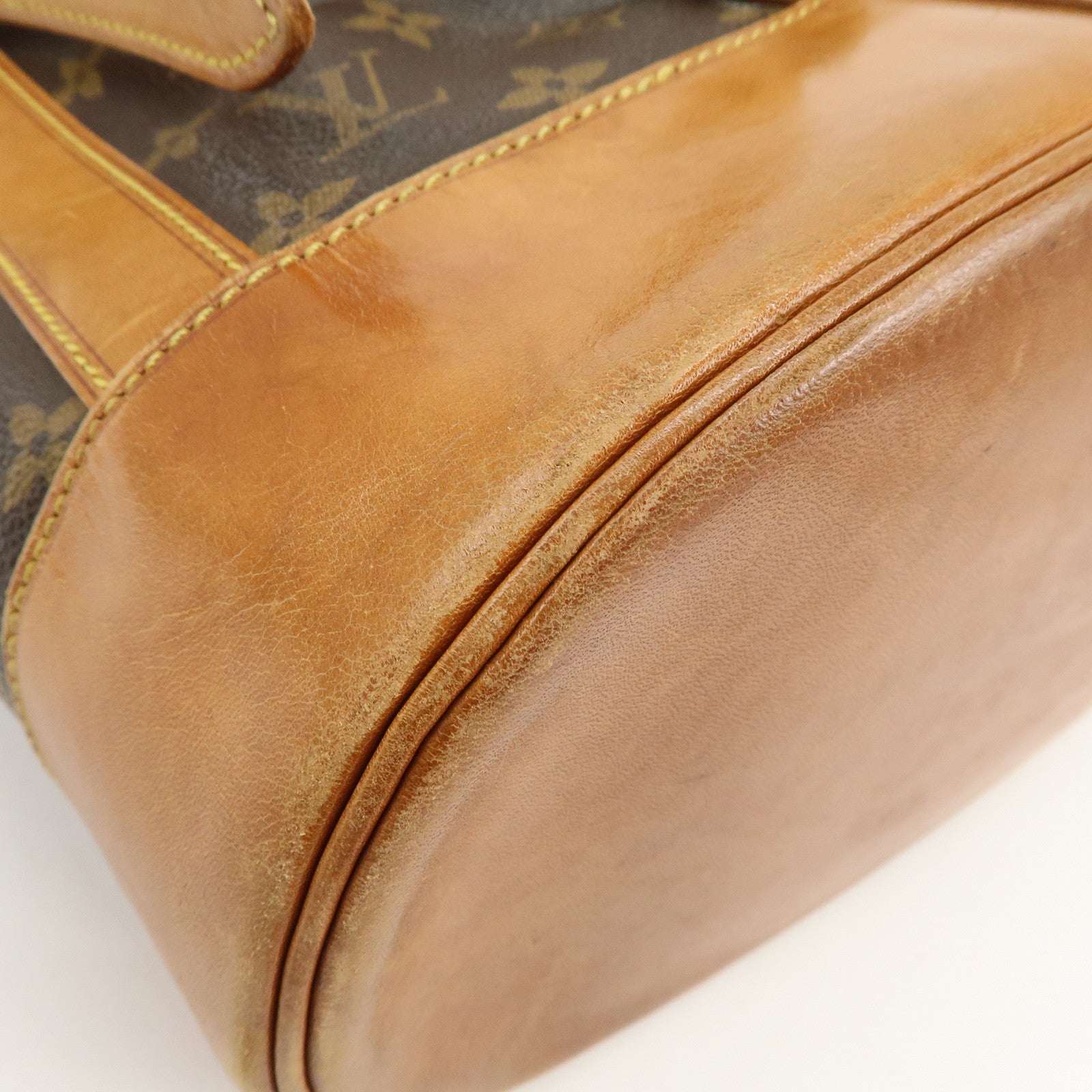Louis Vuitton Monogram Randonnee PM Shoulder Bag Brown M42243