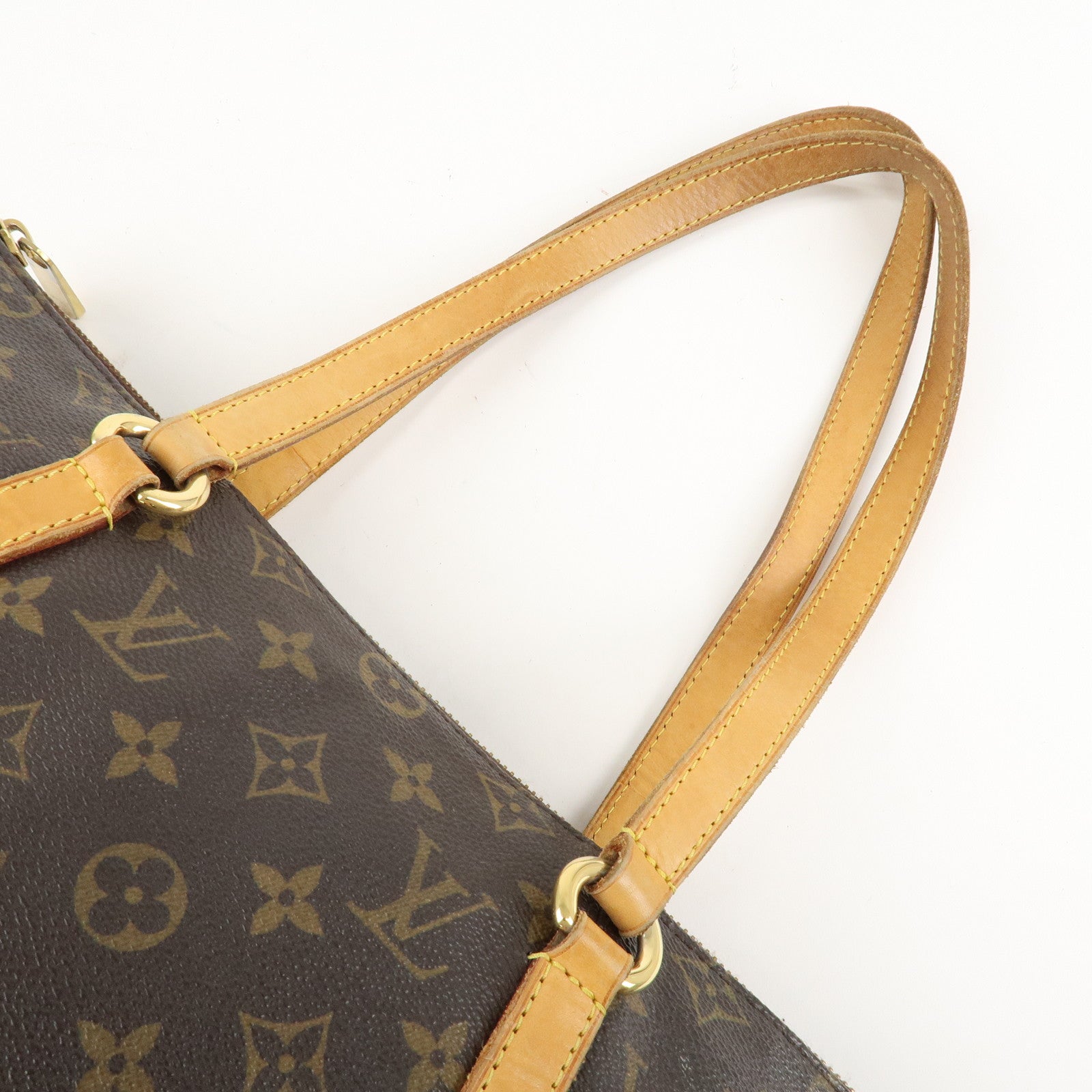 Louis Vuitton Monogram Totally PM Shoulder Bag Tote Bag Brown M56688 Used