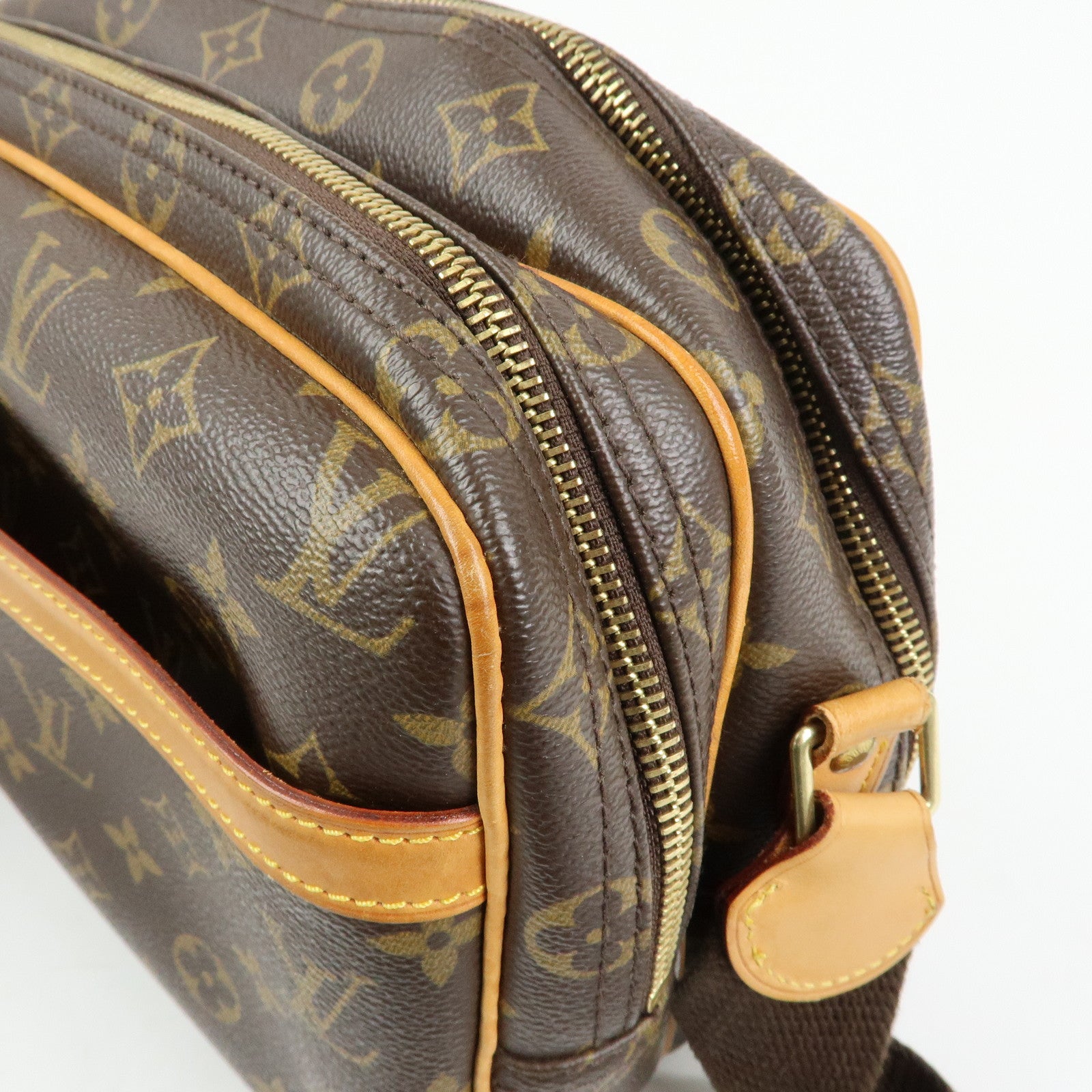 Louis Vuitton Monogram Reporter PM Shoulder Crossbody Bag M45254
