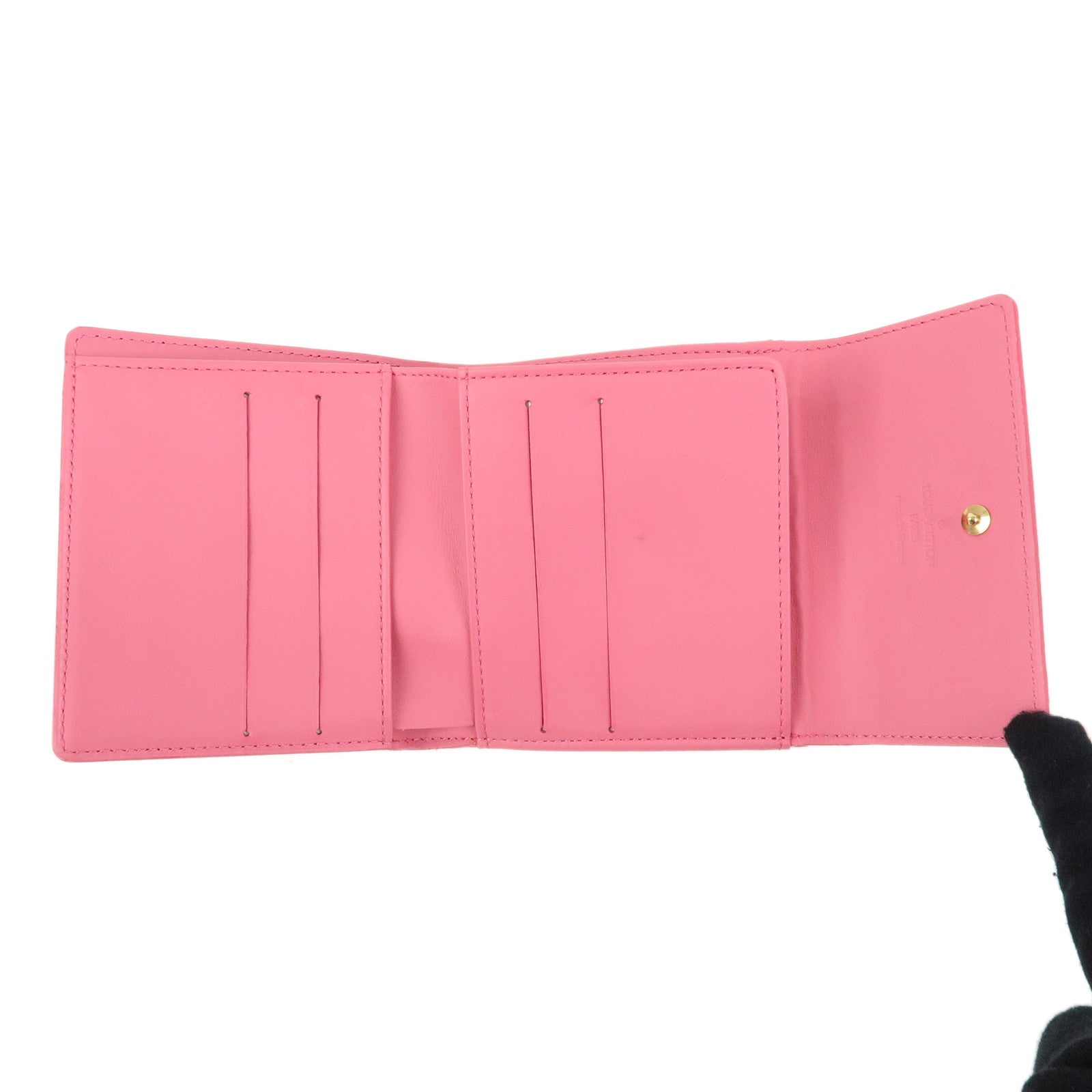 Louis Vuitton Vernis Porte Monnaie Billets Cartes Credit M9139F