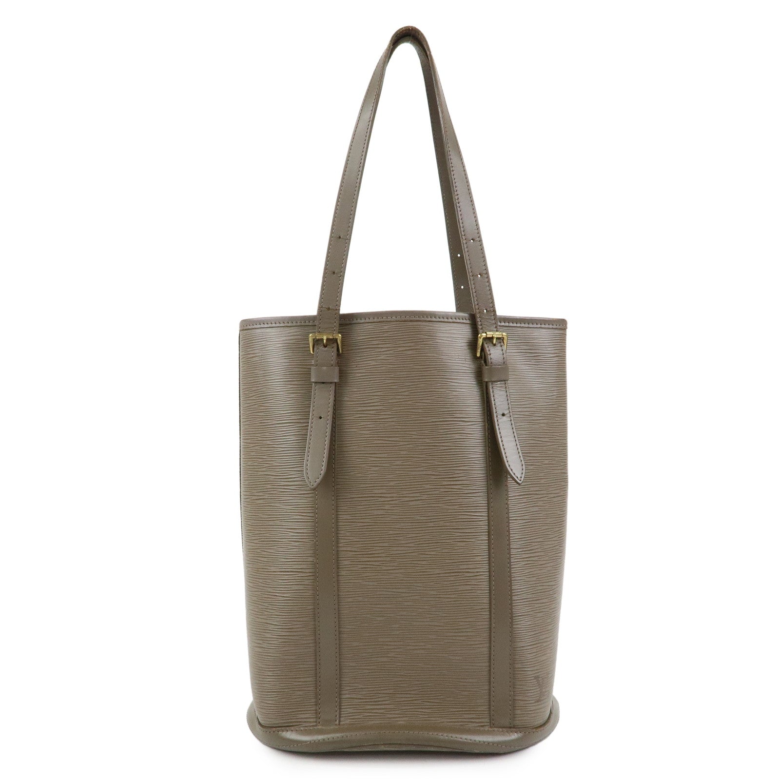 Louis Vuitton Epi Leather Bucket GM Tote Bag Shoulder Bag Gris