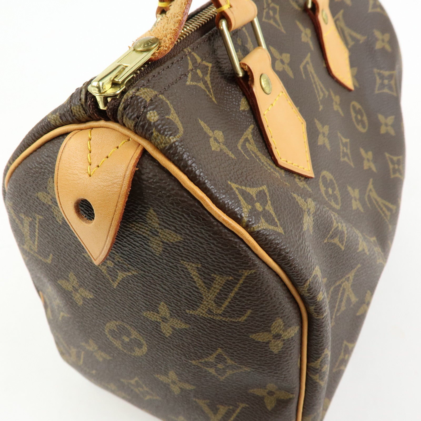 Louis Vuitton Monogram Speedy 25 Hand Bag Boston Bag M41109