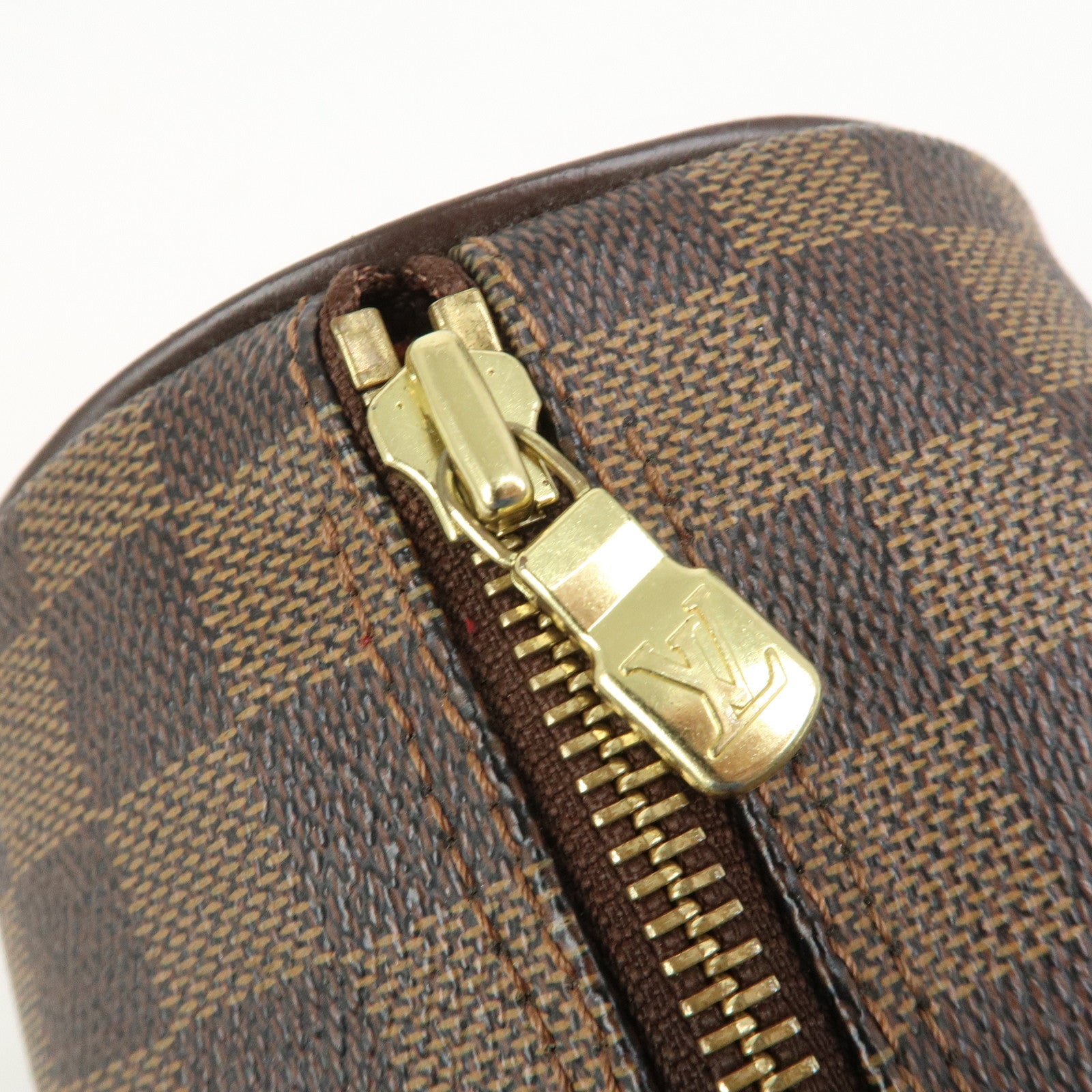 Louis Vuitton Damier Ebene Papillon 26 Hand Bag Brown N51304