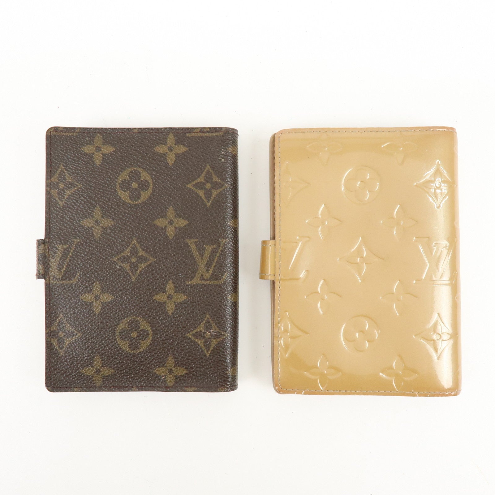 Louis Vuitton Monogram Vernis Set of Agenda PM Covers R20005 R21009
