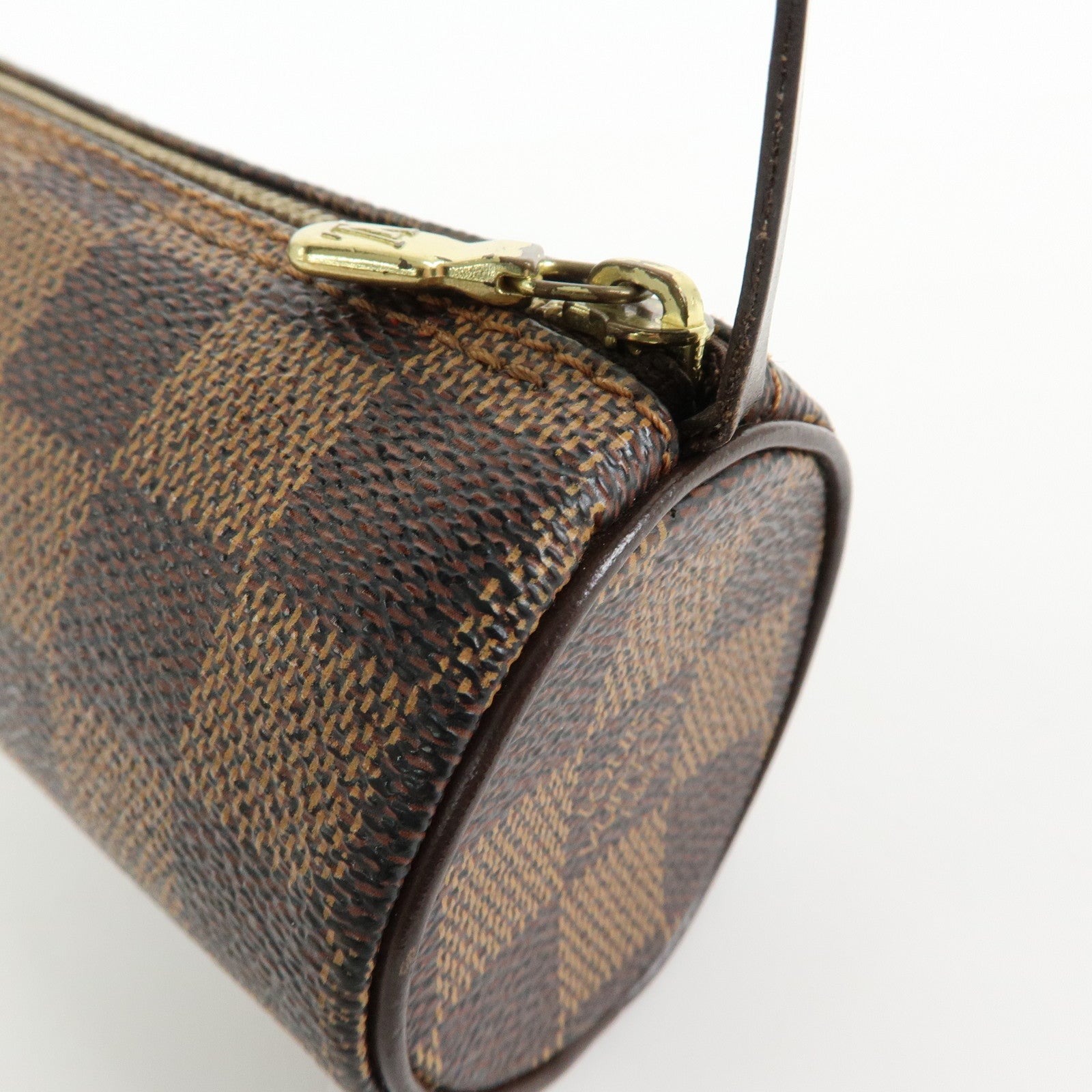 Louis Vuitton Damier Ebene Mini Pouch for Papillon Bag Brown