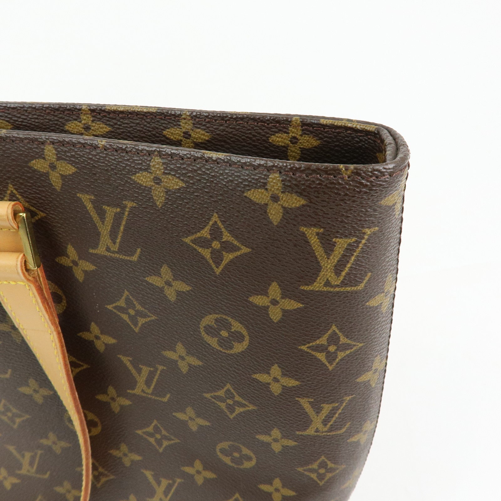 Louis Vuitton Monogram Luco Tote Bag Shoulder Bag Brown M51155