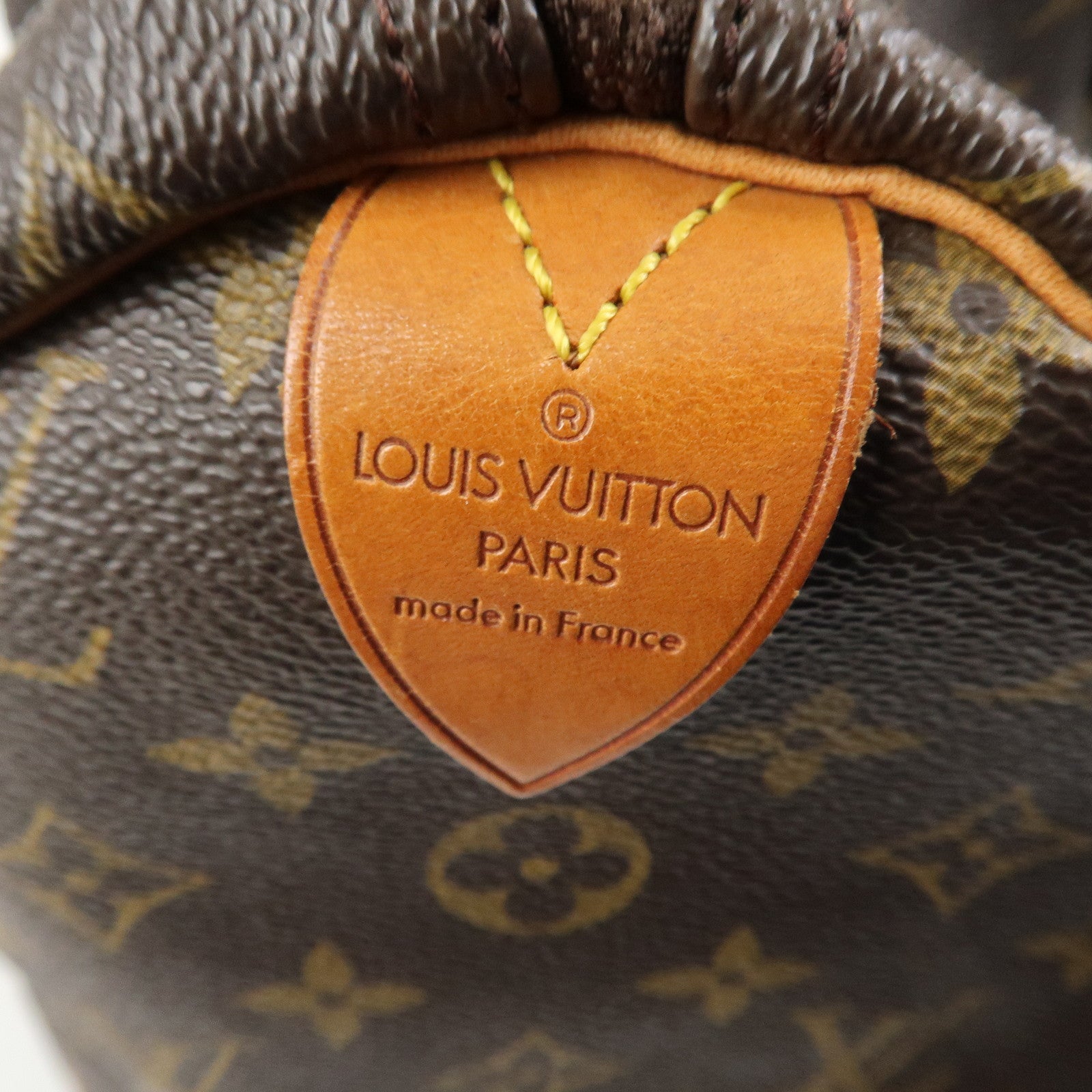 Louis Vuitton Monogram Speedy 40 Hand Bag Boston Bag Brown M41522