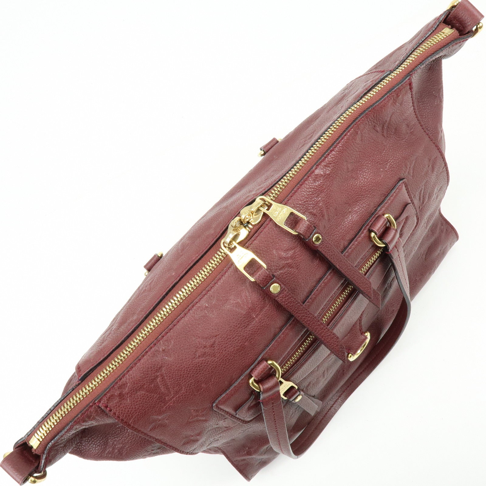 Louis Vuitton Monogram Empreinte Leather 2Way Bag Aube M94046
