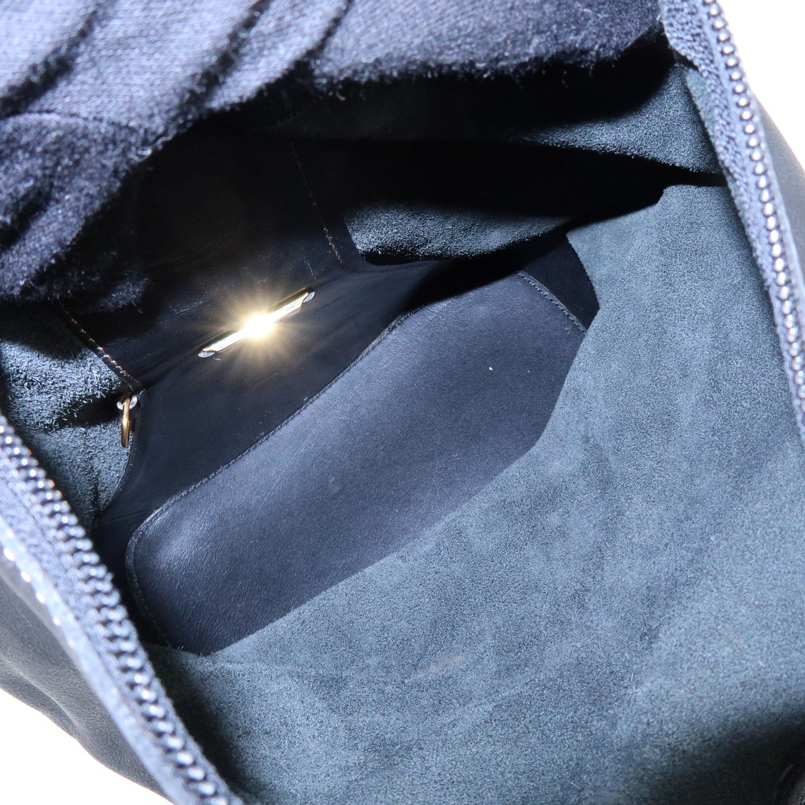 LOEWE Anton Leather Backpack Rucksuck Black