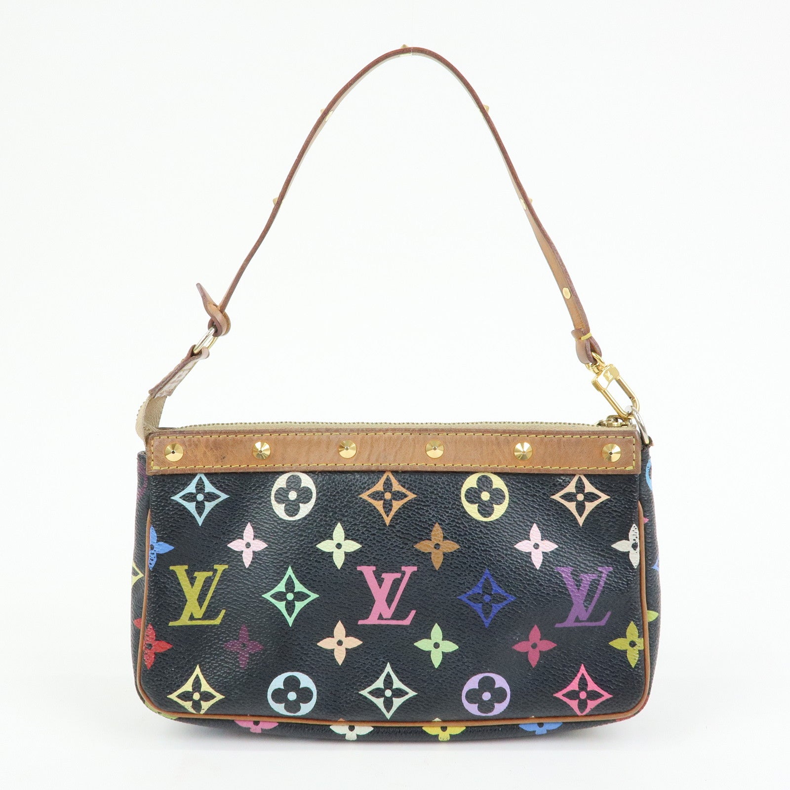 Louis Vuitton Monogram Multicolor Pochette Accessoires Noir M92648