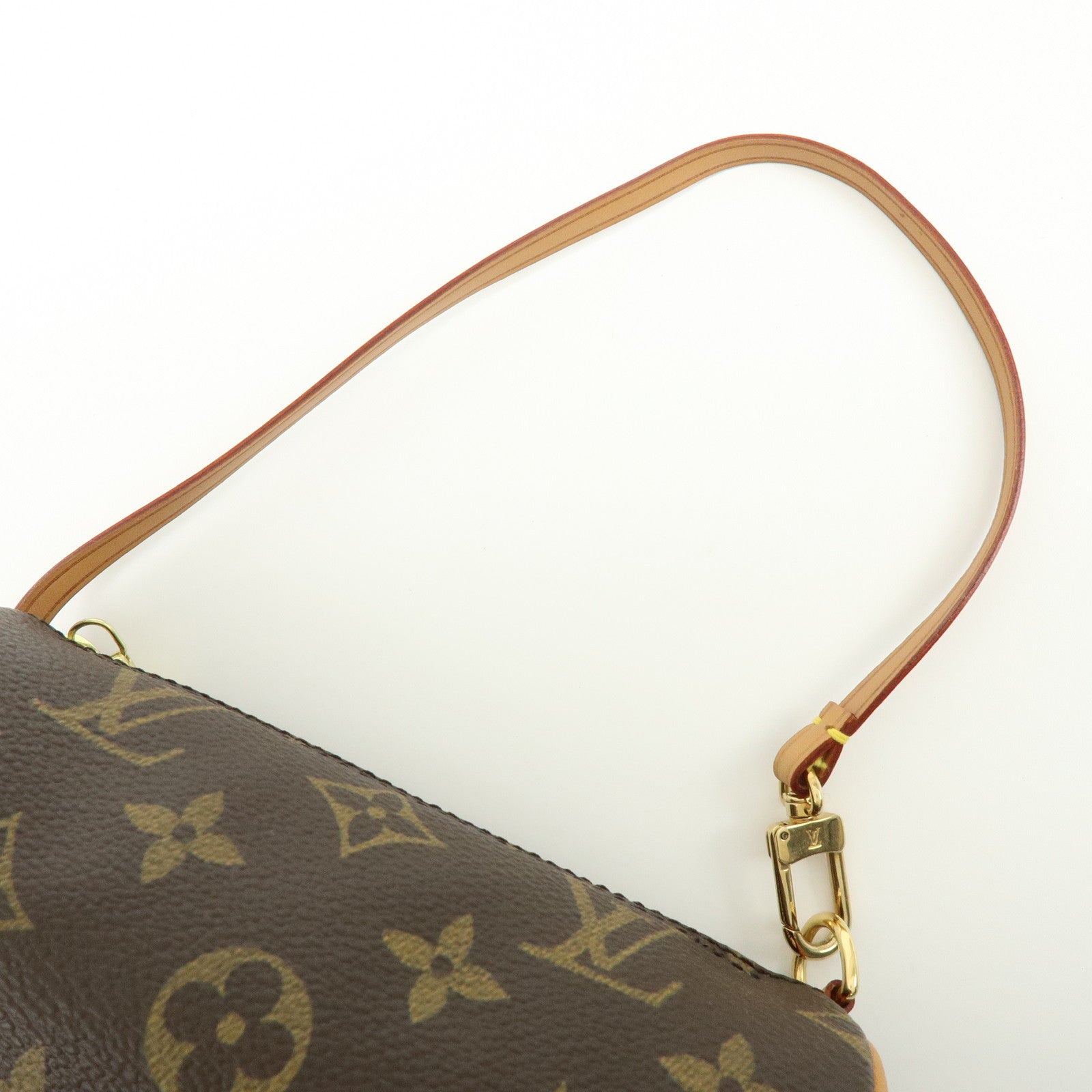 Louis Vuitton Monogram Mini Pouch for Papillon Bag Brown